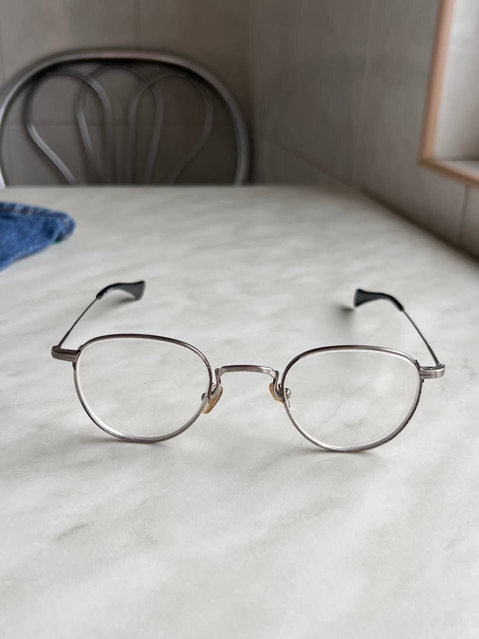 Baldinini × Designer Gimmy Baldinini Chrome Eyeglasses Vintage Eyewear's Italy Size ONE SIZE - 6 Thumbnail