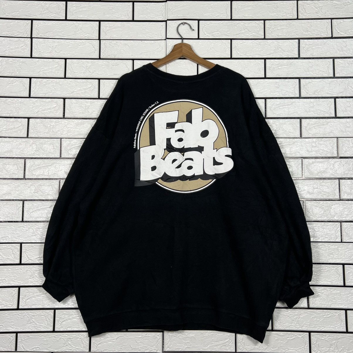 Japanese Brand RODEO CROWNS Fabulous Beats Big Logo Sweatshirt #4250-C193 Size US L / EU 52-54 / 3 - 1 Thumbnail