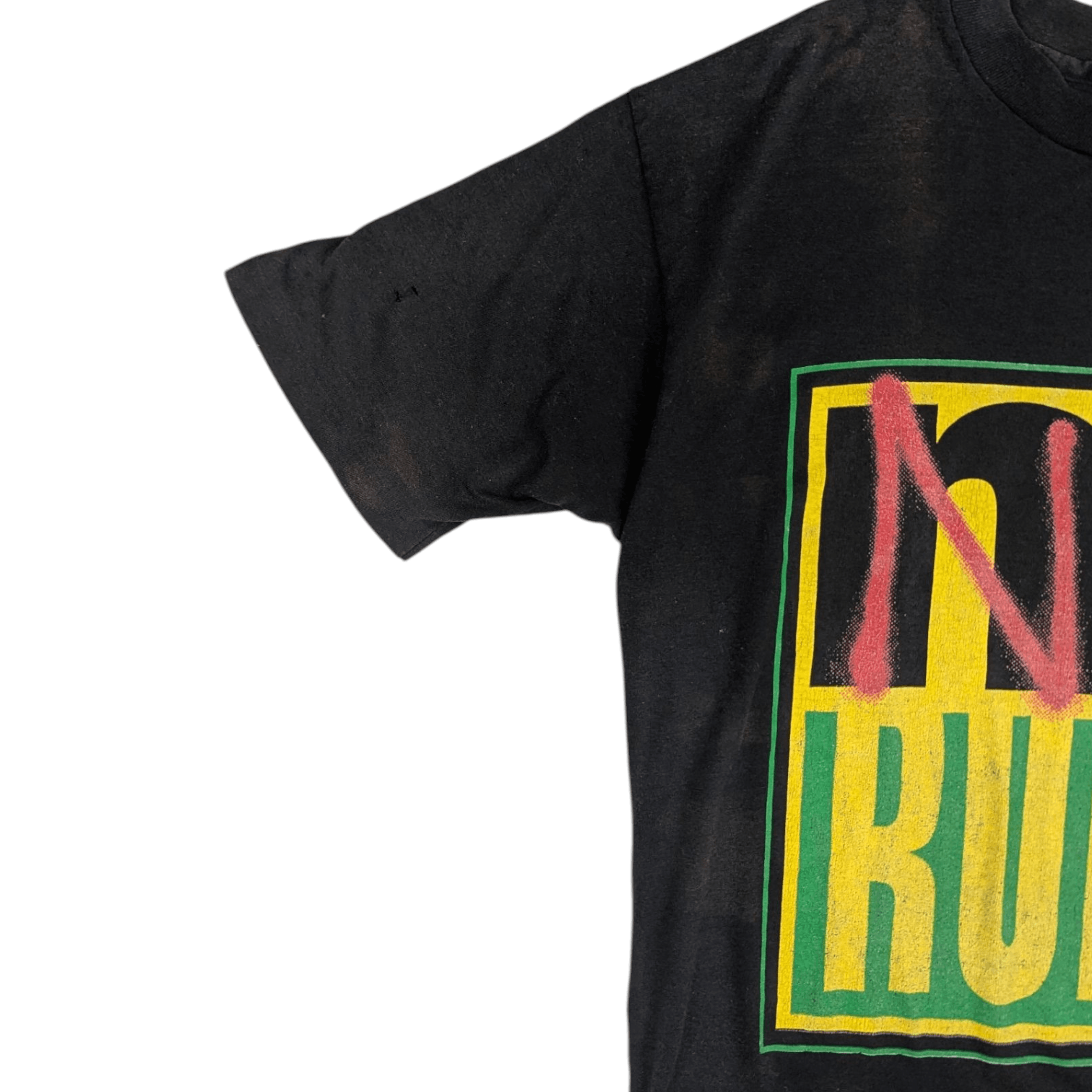 Vintage Vintage 80's SUN SPORTSWEAR No Rules Graphic T Shirt Size US L / EU 52-54 / 3 - 7 Thumbnail