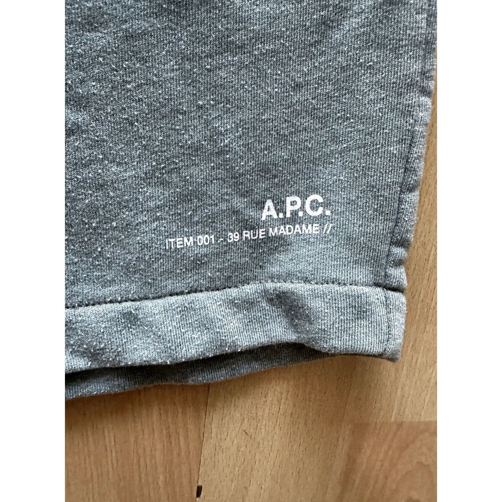 A.P.C. A.P.C. Rue Madame Paris Green Cotton Sweat Track Shorts Sweat Athletic Lounge Men S Green 90s? Size US 29 - 2 Thumbnail