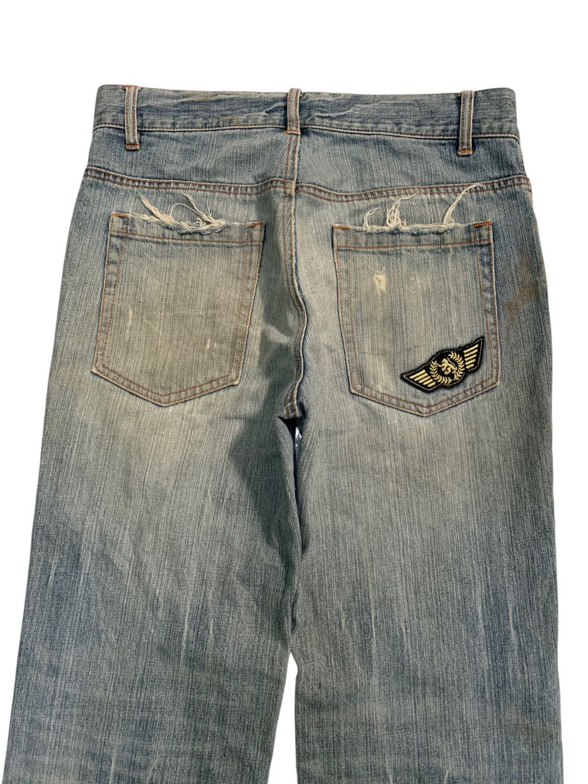 Other UNKNOWN BRAND PATCHES FADED PUNK STYLE DISTRESSED DENIM Size US 32 / EU 48 - 7 Thumbnail