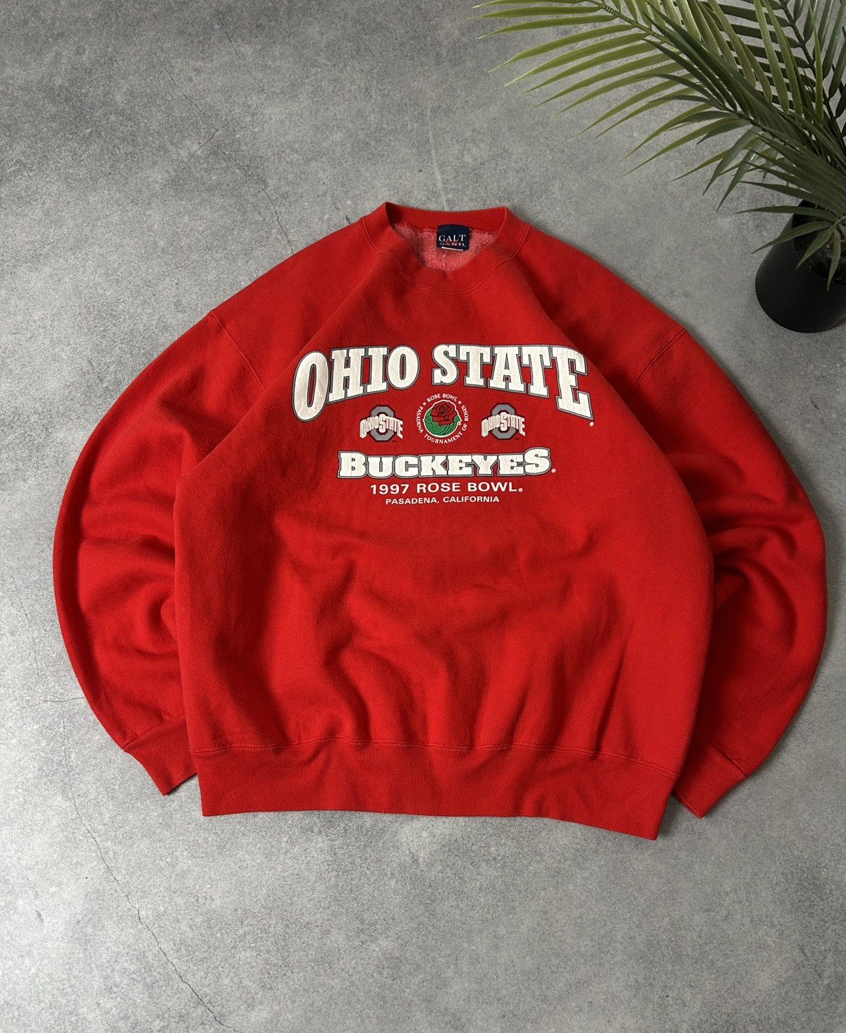 Vintage Vintage Ohio state Buckeyes big logo sweatshirt Size US L / EU 52-54 / 3 - 2 Thumbnail