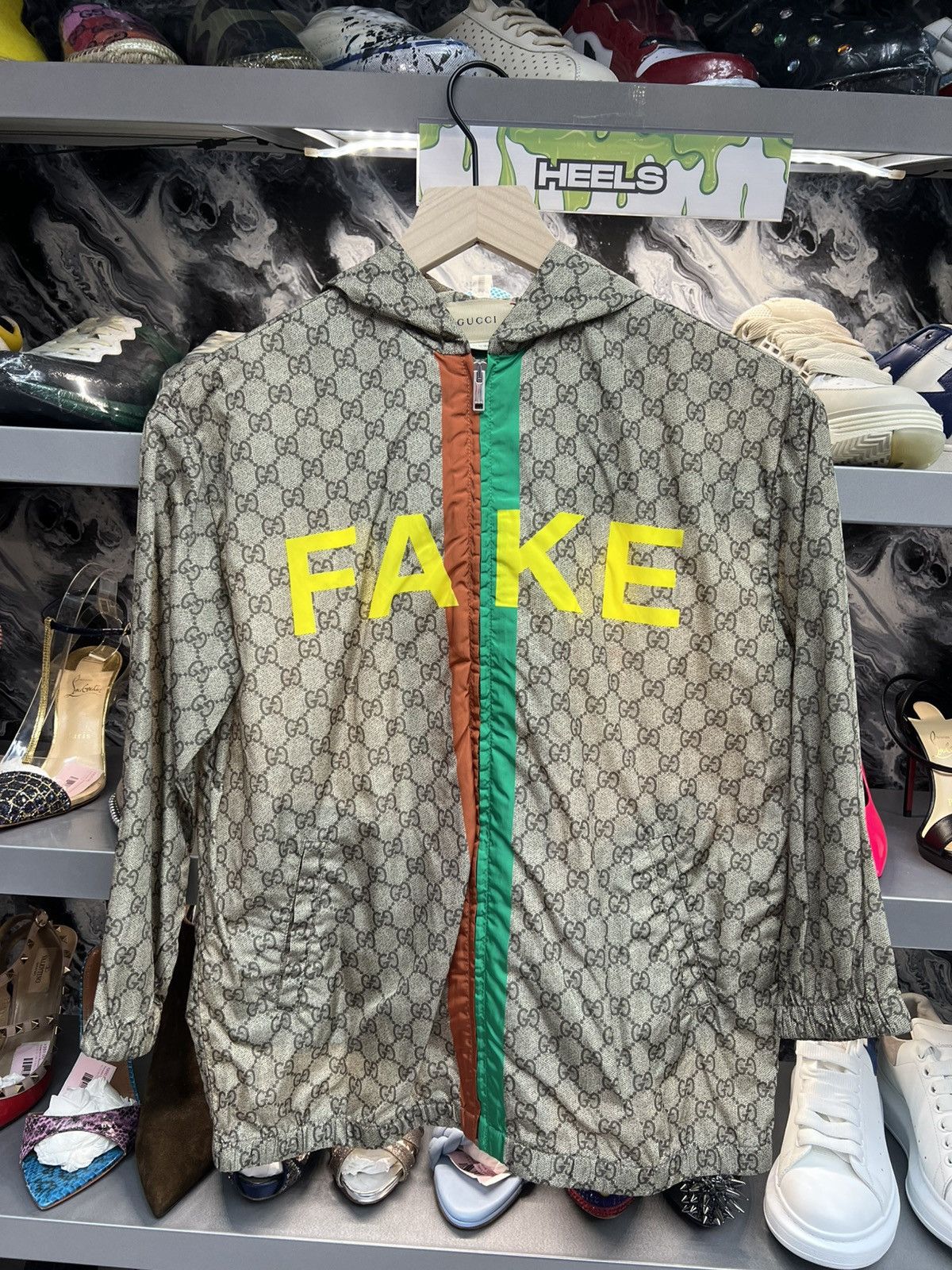 Gucci Gucci Fake/Not GG Nylon Jacket Size US S / EU 44-46 / 1 - 1 Thumbnail