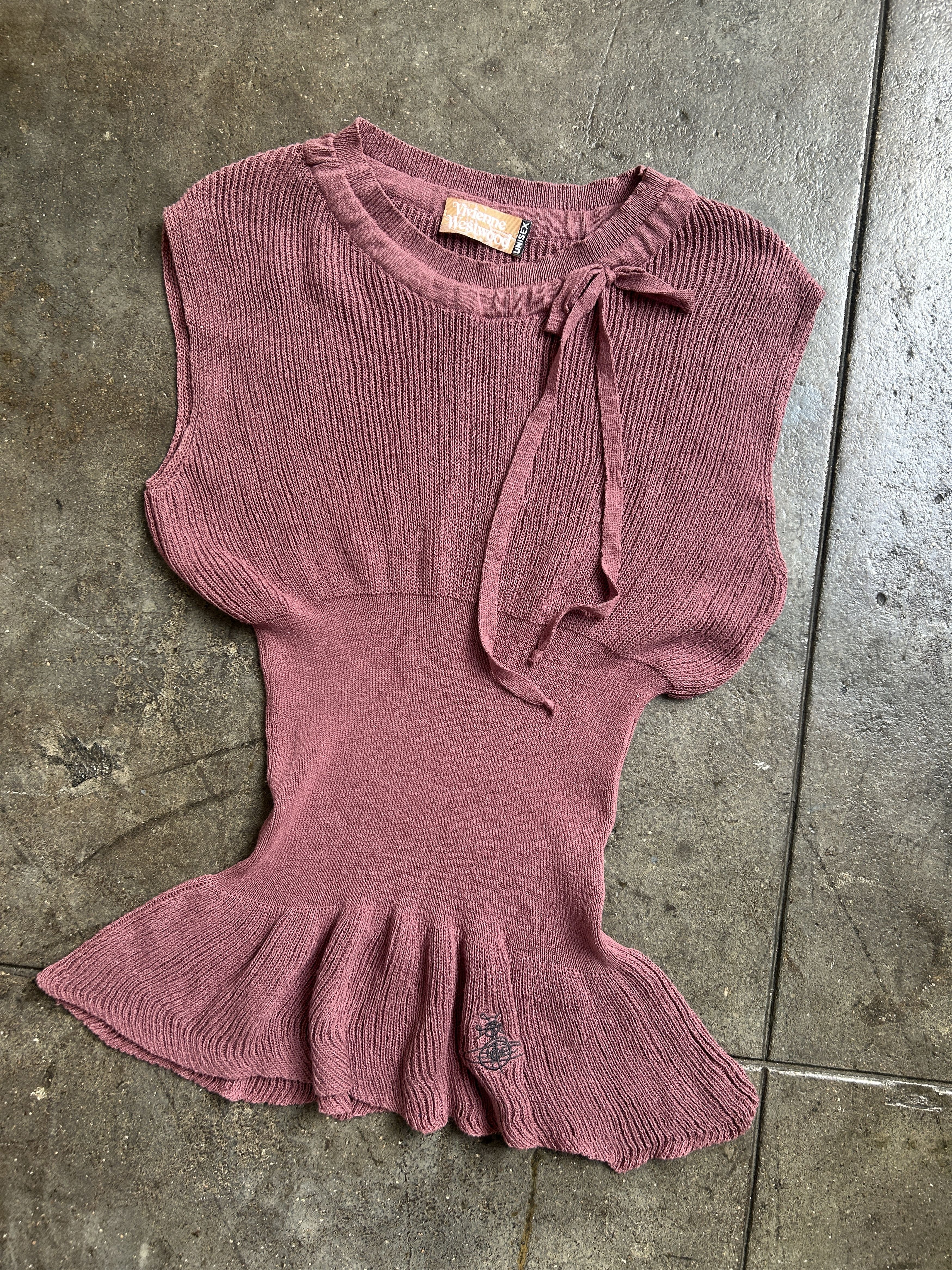 Vivienne Westwood F/W 2015 Gold Label 100% Silk Unisex Adjustable Sweater Size L / US 10 / IT 46 - 2 Thumbnail