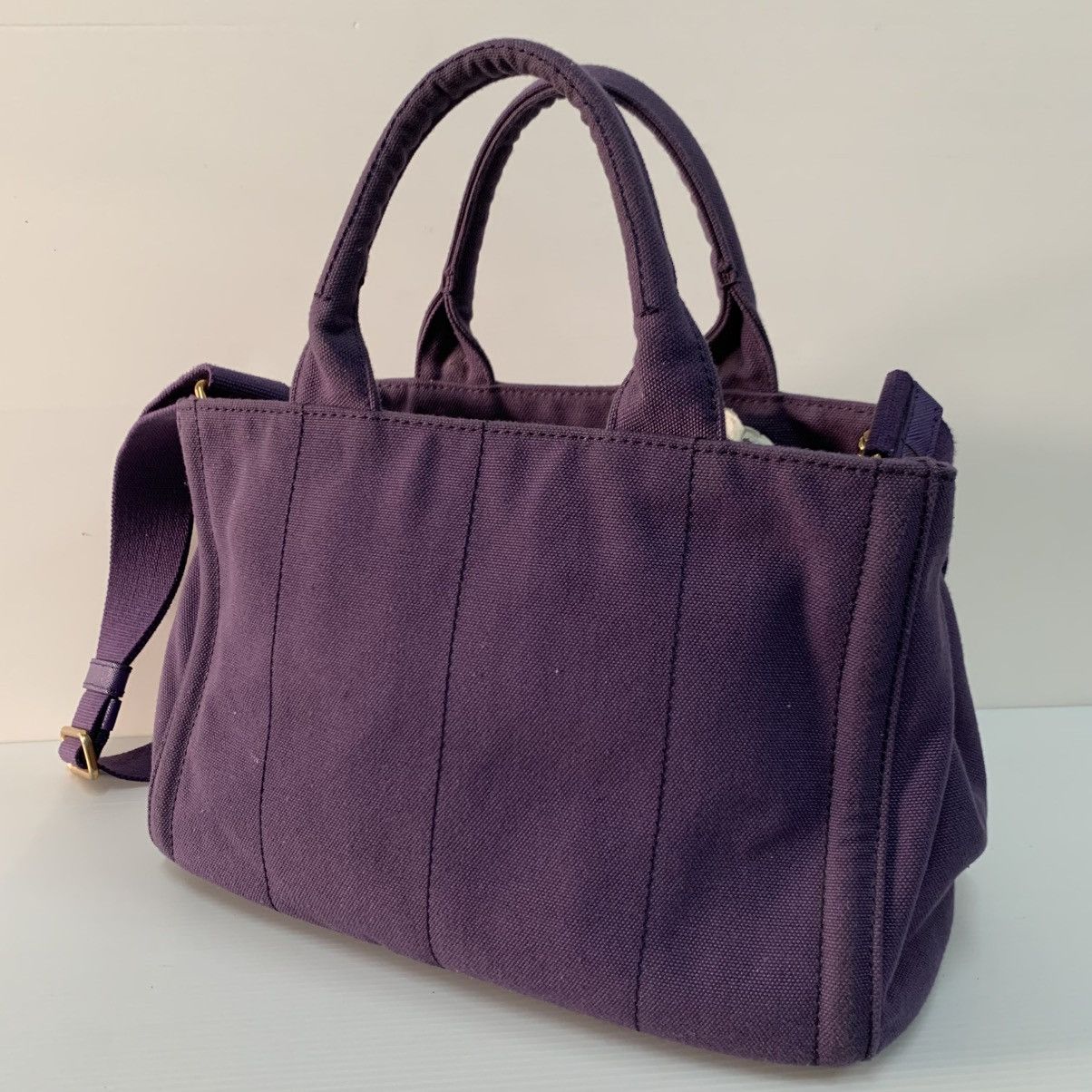 Prada Prada Canvas Handbag Size ONE SIZE - 3 Thumbnail