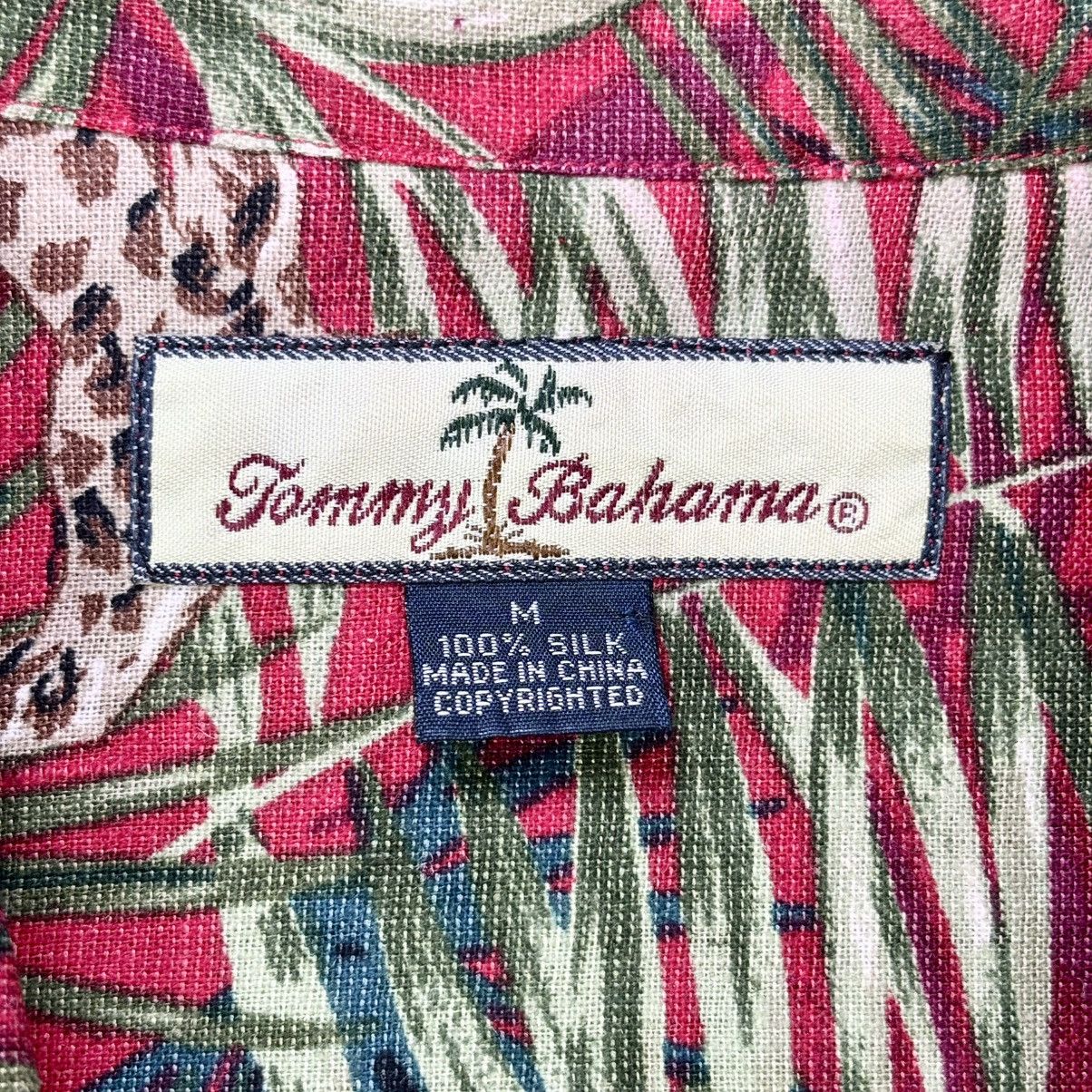 Tommy Bahama Tommy Bahama men's Medium 100 silk Hawaiian shirt Size US M / EU 48-50 / 2 - 2 Thumbnail