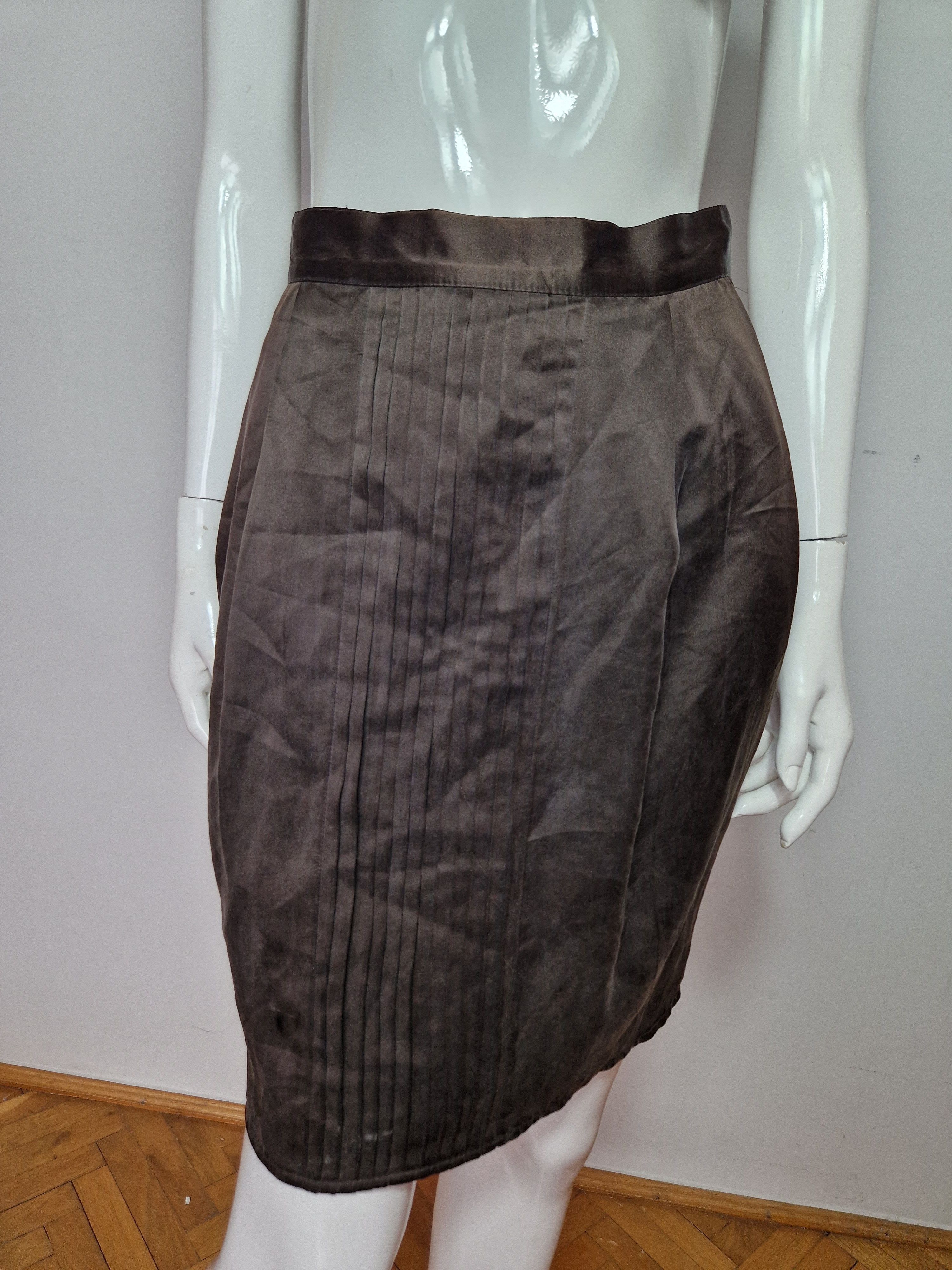 Max Mara Sportmax Max Mara vintage silk skirt Size 26" / US 2 / IT 38 - 5 Thumbnail