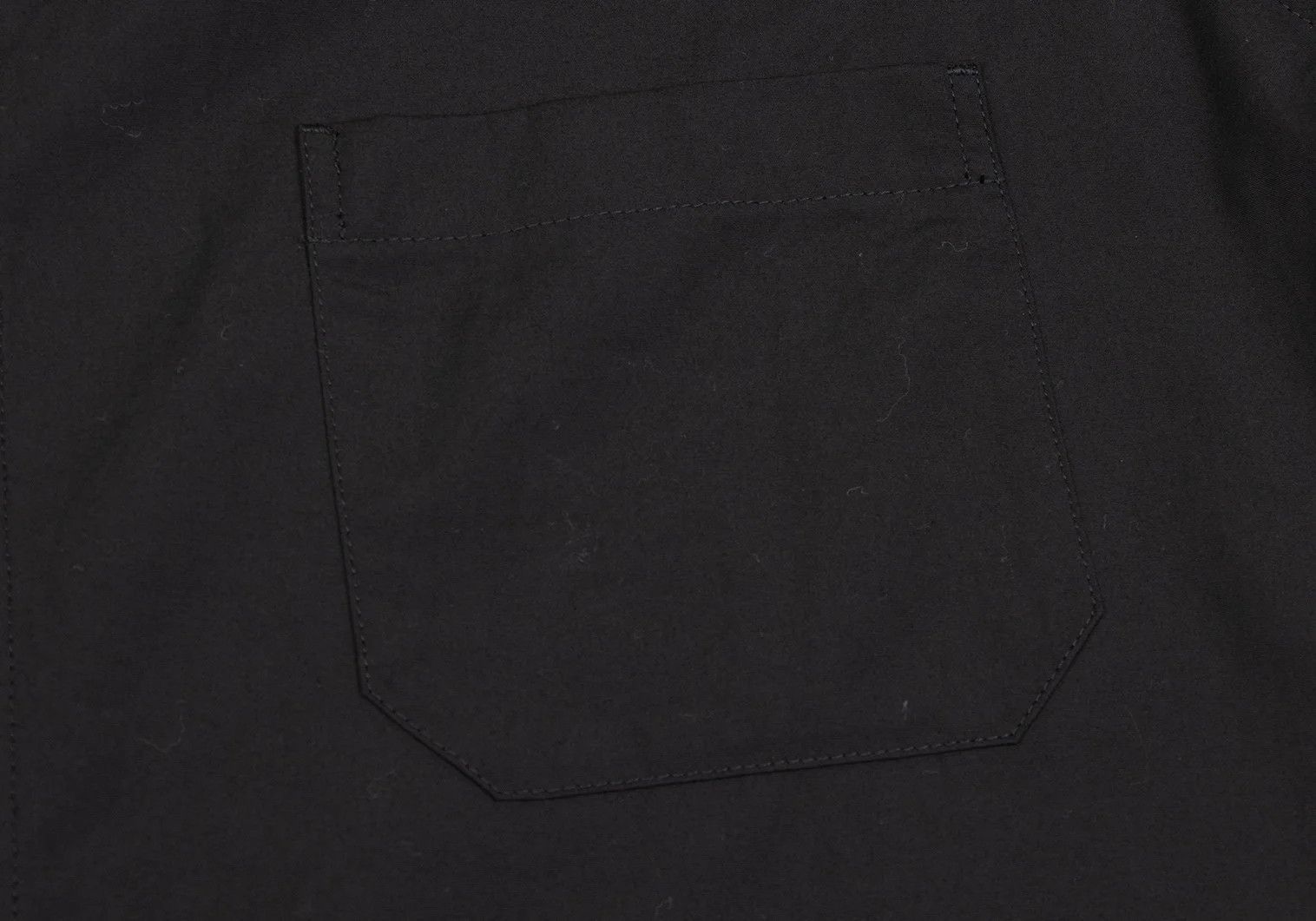 Yohji Yamamoto Yohji Yamamoto Asymmetrical Collar Shirt Black Size US M / EU 48-50 / 2 - 7 Thumbnail