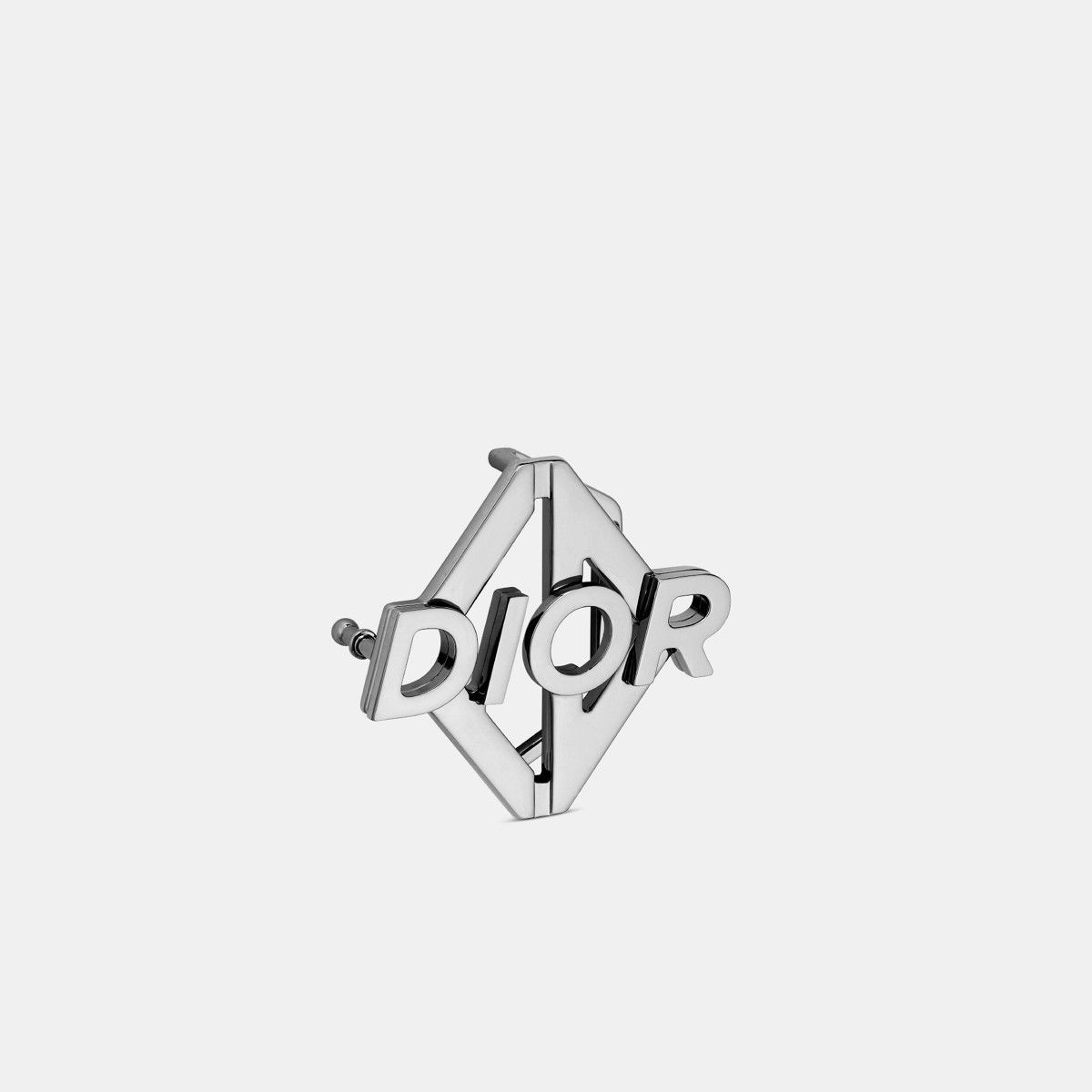 Dior o1bcso1str0126 Size: OS/Cd Diamond Belt Buckle in Silver Size ONE SIZE - 2 Thumbnail