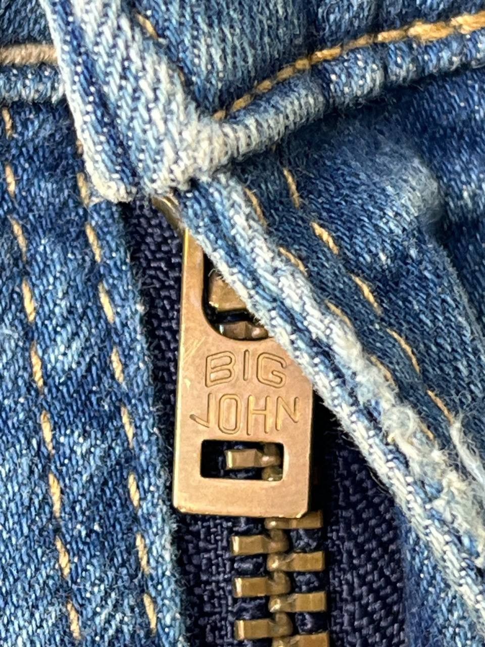 Big John VINTAGE BIG JOHN RARE DESIGN BLEACH WASH Size US 34 / EU 50 - 8 Thumbnail