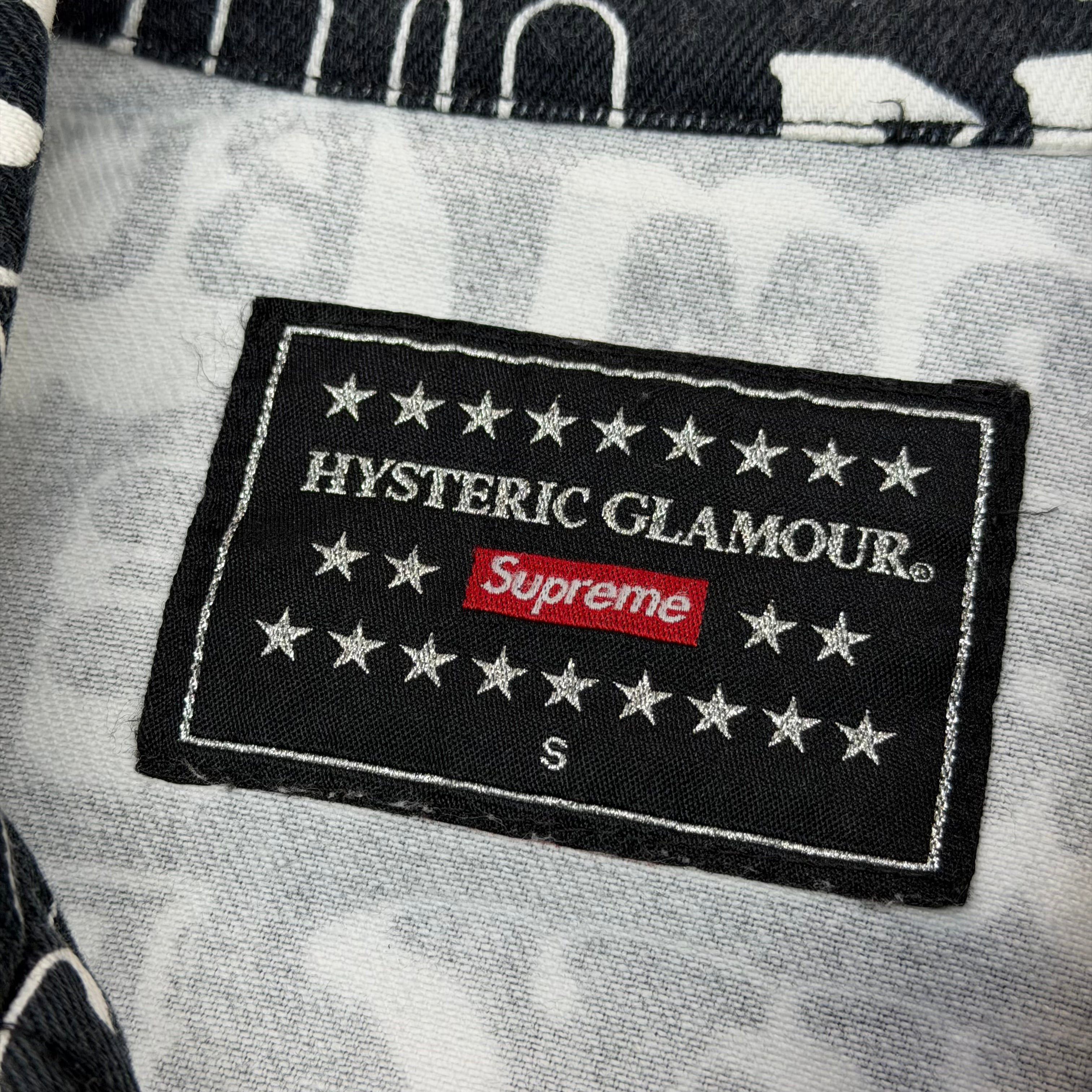 Supreme Supreme Hysteric Glamour Text Work Jacket Black S Size US S / EU 44-46 / 1 - 5 Thumbnail