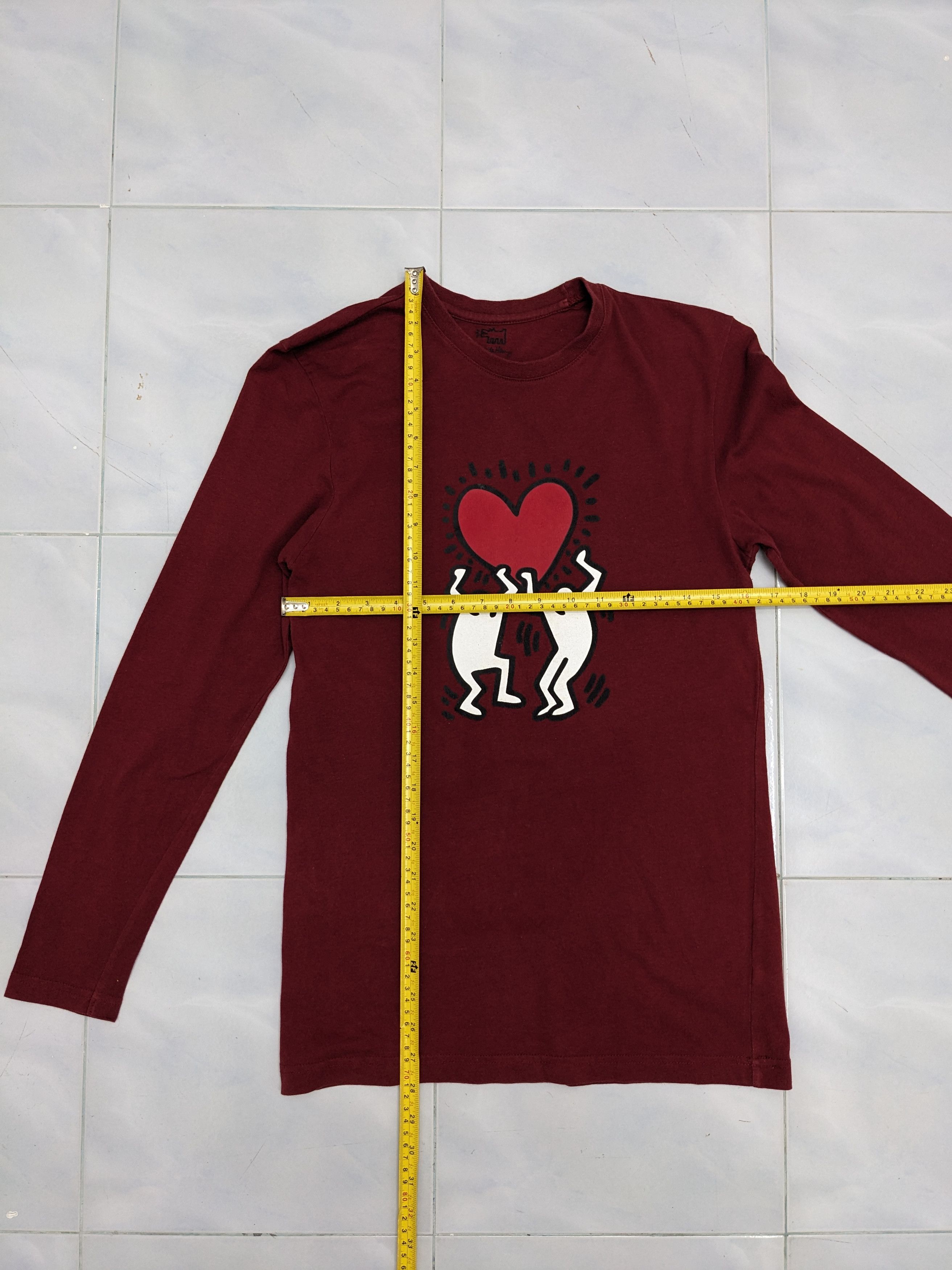 Keith Haring Keith Haring Dancing Big Logo Long Sleeve Size S / US 4 / IT 40 - 5 Thumbnail