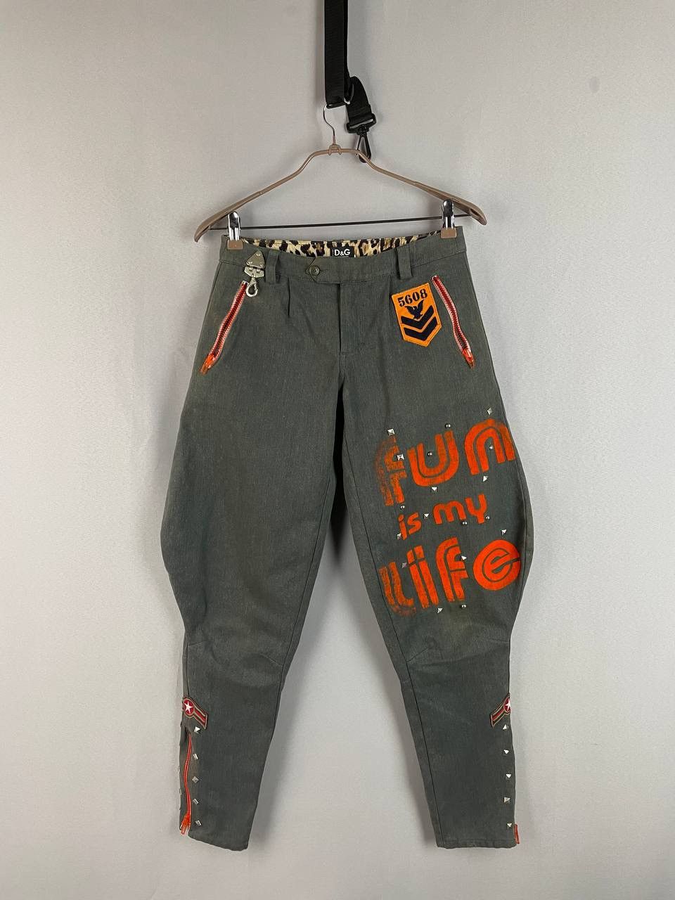 Dolce & Gabbana Dolce&Gabbana Pants Grey Size 26" / US 2 / IT 38 - 1 Thumbnail