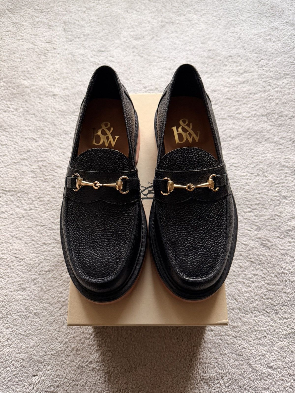 Blackstock & Weber Blackstock & Weber Horsebit Loafer w/Lug Sole Sample Size US 7 / EU 40 - 4 Thumbnail