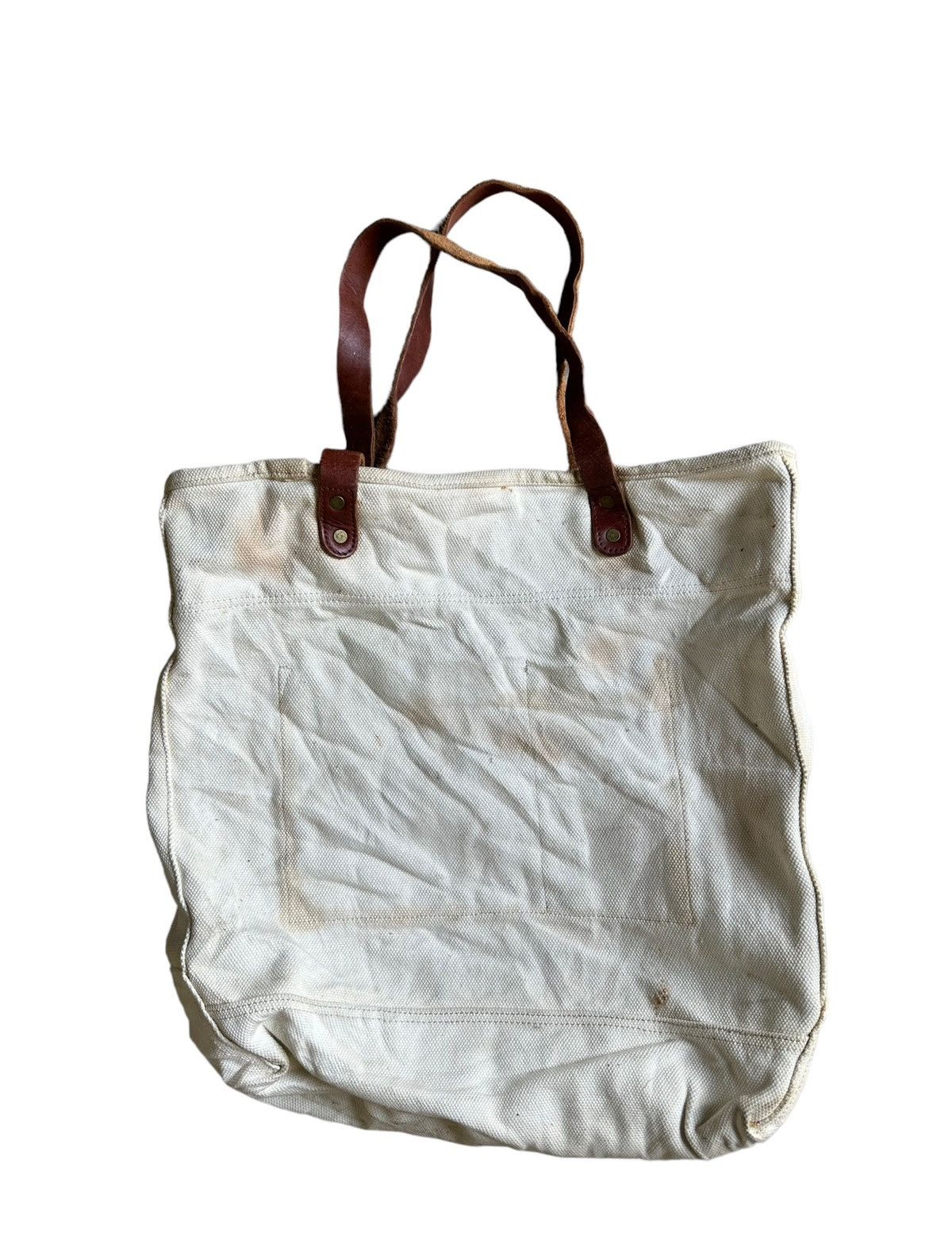 Avirex Avirex canvas leather hand tote bag Size ONE SIZE - 5 Thumbnail