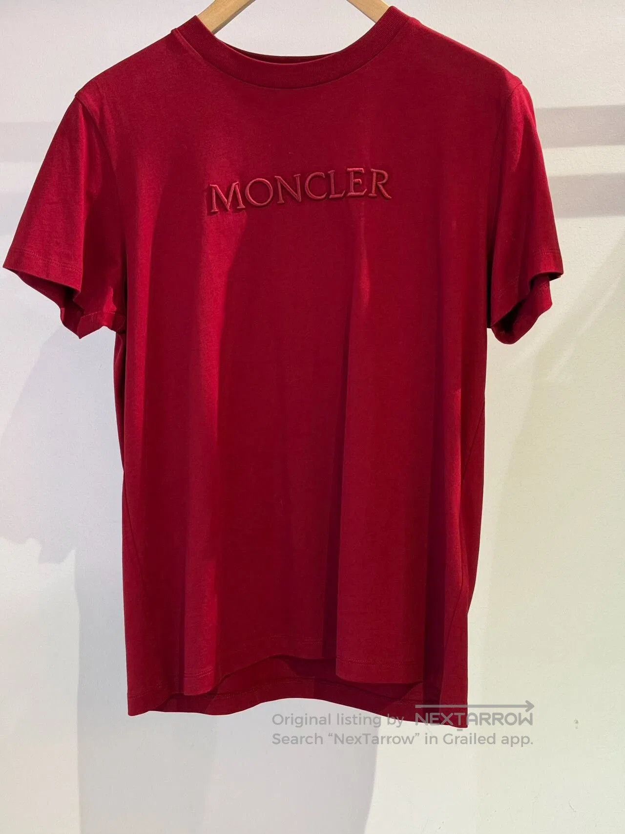 Moncler Women’s Red Short Sleeve T.
