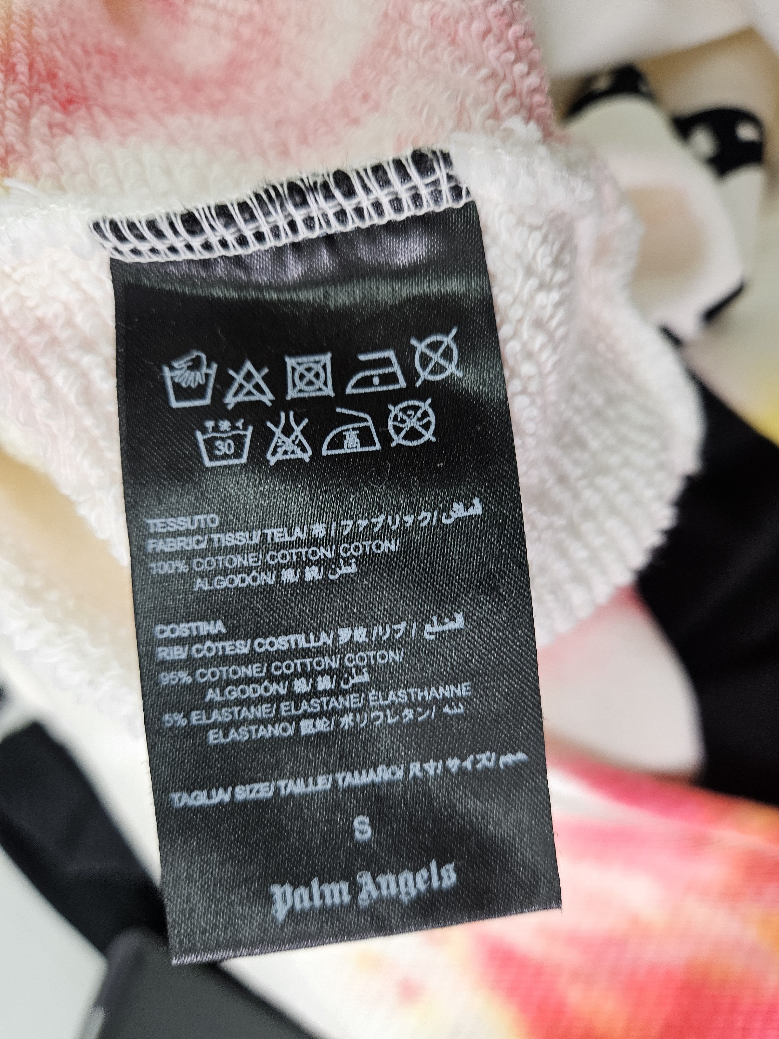 Palm Angels Palm Angels "ART BASEL HONG KONG" Tie-dye Hoodie Size US S / EU 44-46 / 1 - 8 Thumbnail
