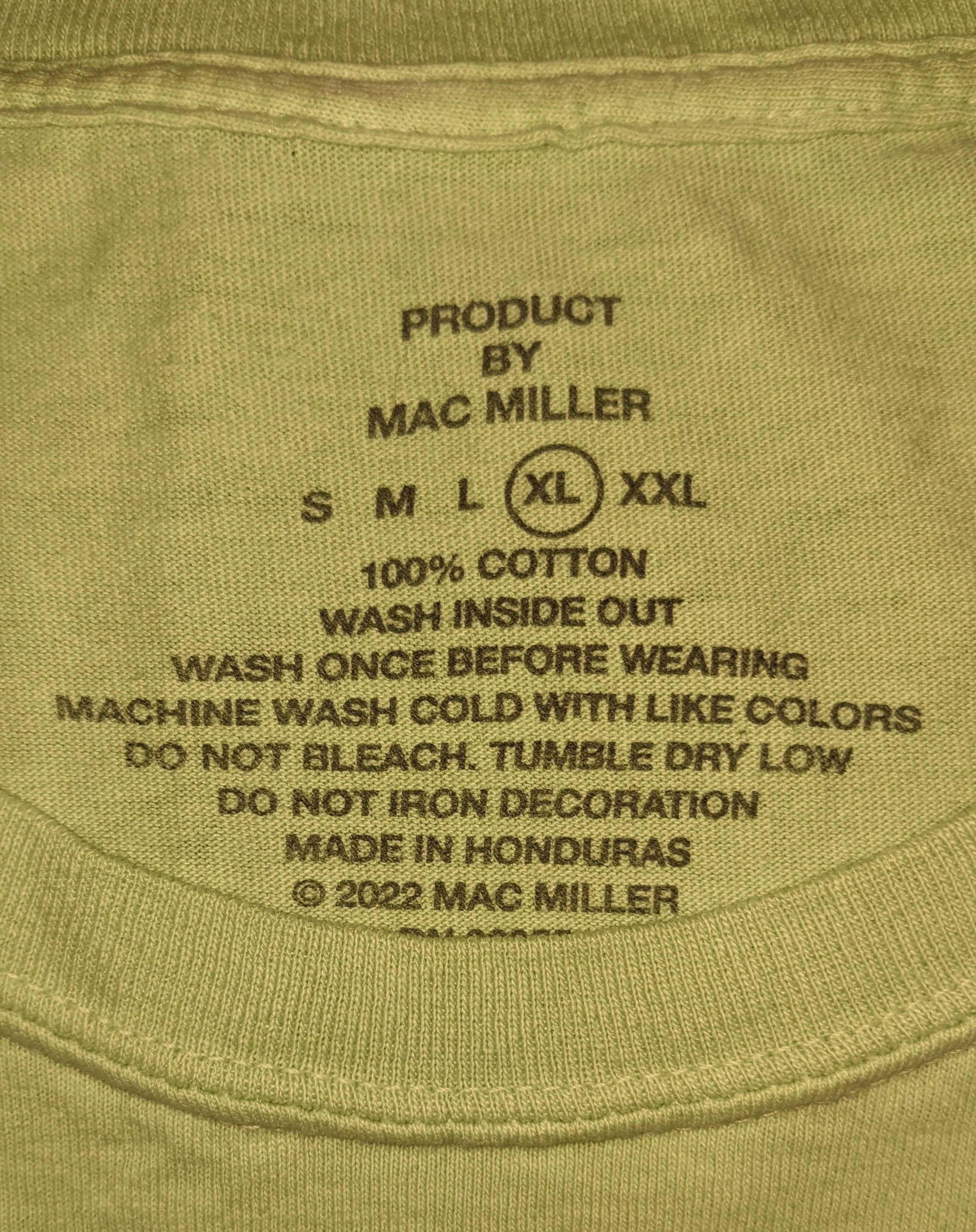Mac Miller Mac Miller Faces Boy And Bear T-Shirt Size US XL / EU 56 / 4 - 3 Thumbnail