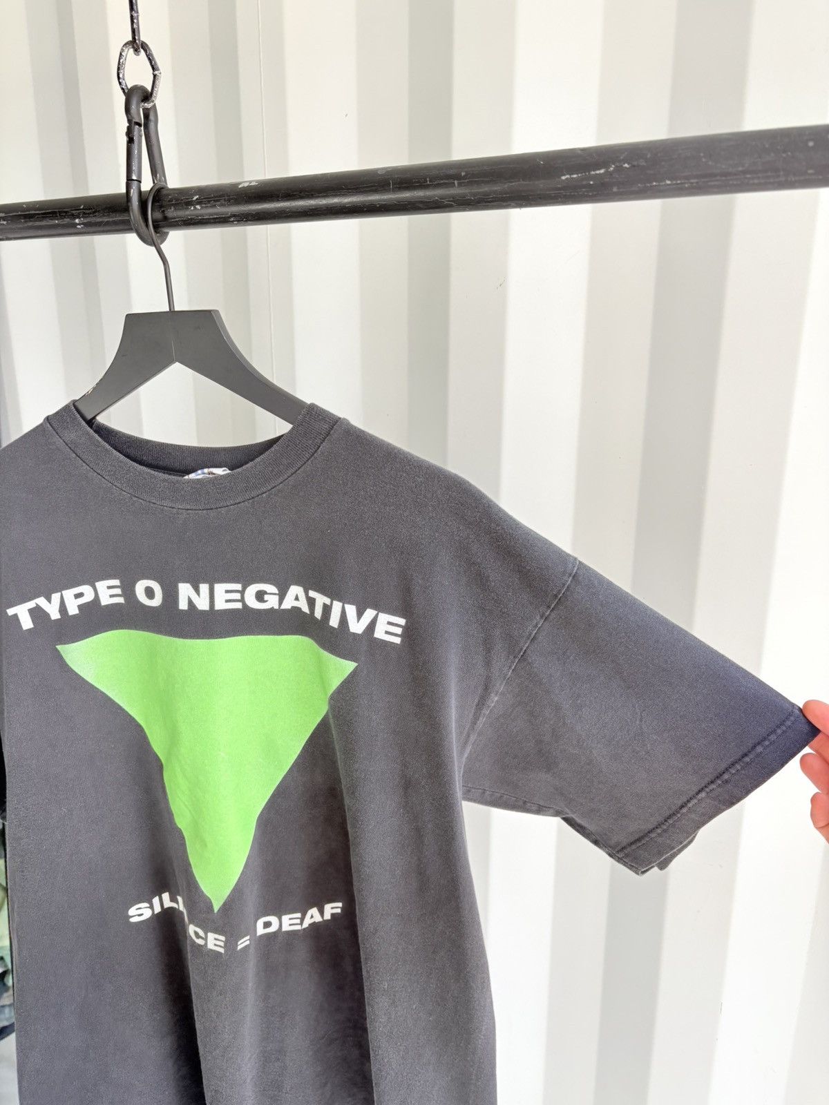 Band Tees Type O Negative Faded Distressed Shirt Grunge Band Size US XL / EU 56 / 4 - 3 Thumbnail