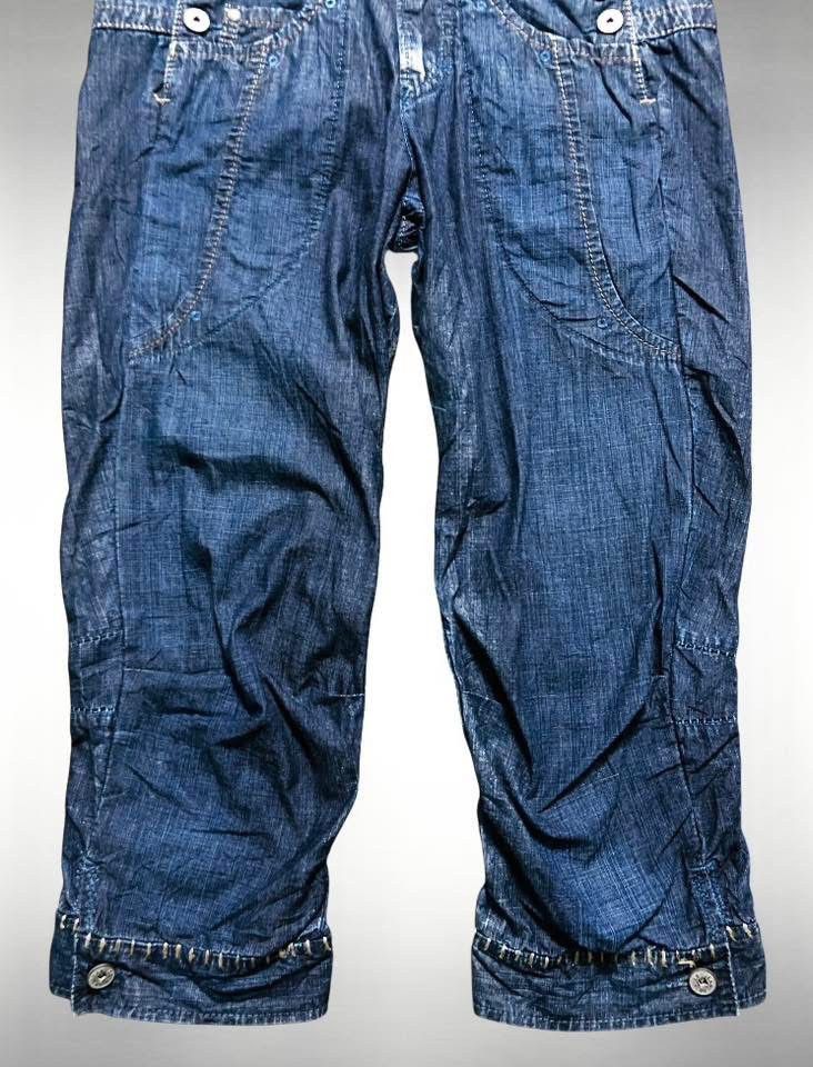 Marithe + Francois Girbaud 🔥MFG BLUE DENIM JUMPSUITS OVERALL PANT W32 Size US 32 / EU 48 - 3 Thumbnail