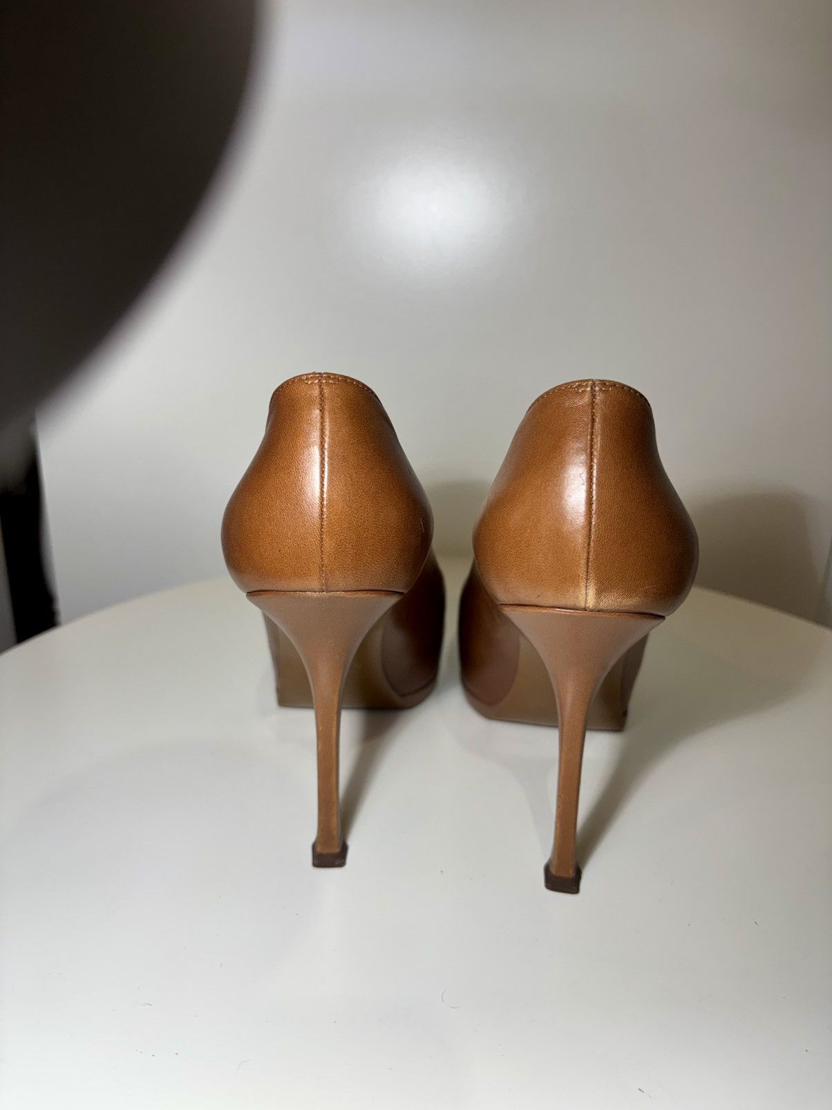 Vintage Rare Saint Laurent Rive Gauche Tribtoo High Heeled Pumps Size US 9 / IT 39 - 8 Thumbnail