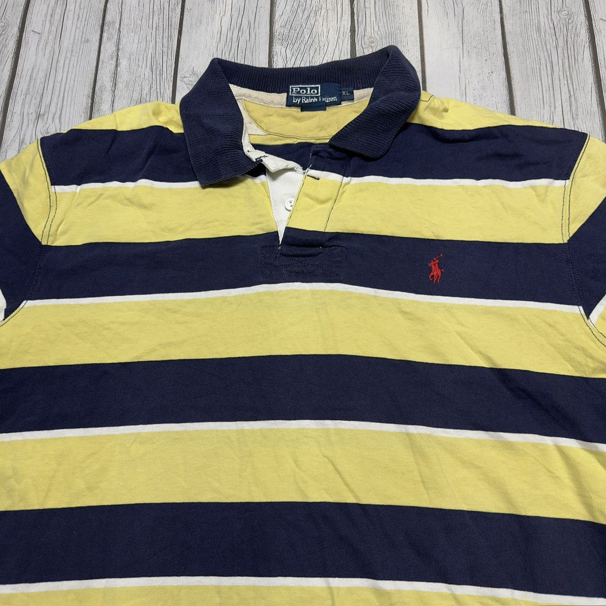 Polo Ralph Lauren × Vintage Vintage Polo shirt Size US XL / EU 56 / 4 - 3 Thumbnail
