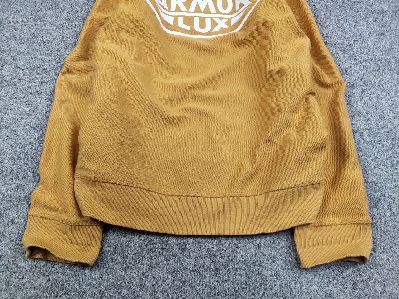Armor-Lux Armor Lux Design Orange Circle Logo Crew Check Sweatshirt Size US XL / EU 56 / 4 - 9 Thumbnail