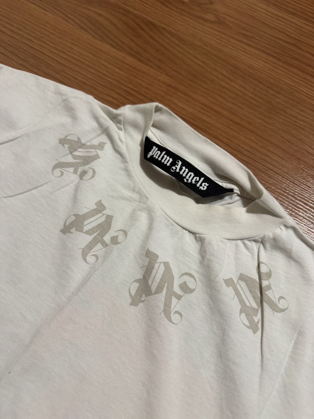 Palm Angels Palm Angels - off white t-shirt Size US XS / EU 42 / 0 - 1 Thumbnail