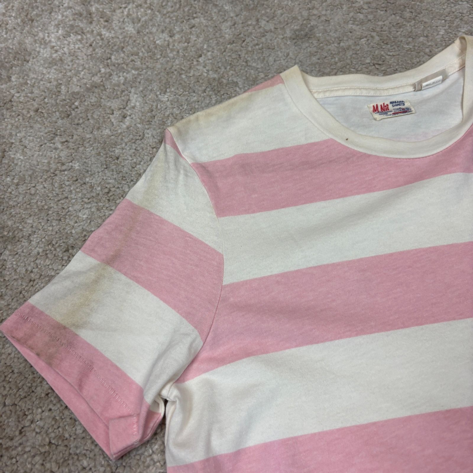 M.Nii M.Nii Striped TShirt Makaha Shorts Hawaii Surfer Men's XS Size US XS / EU 42 / 0 - 10 Thumbnail