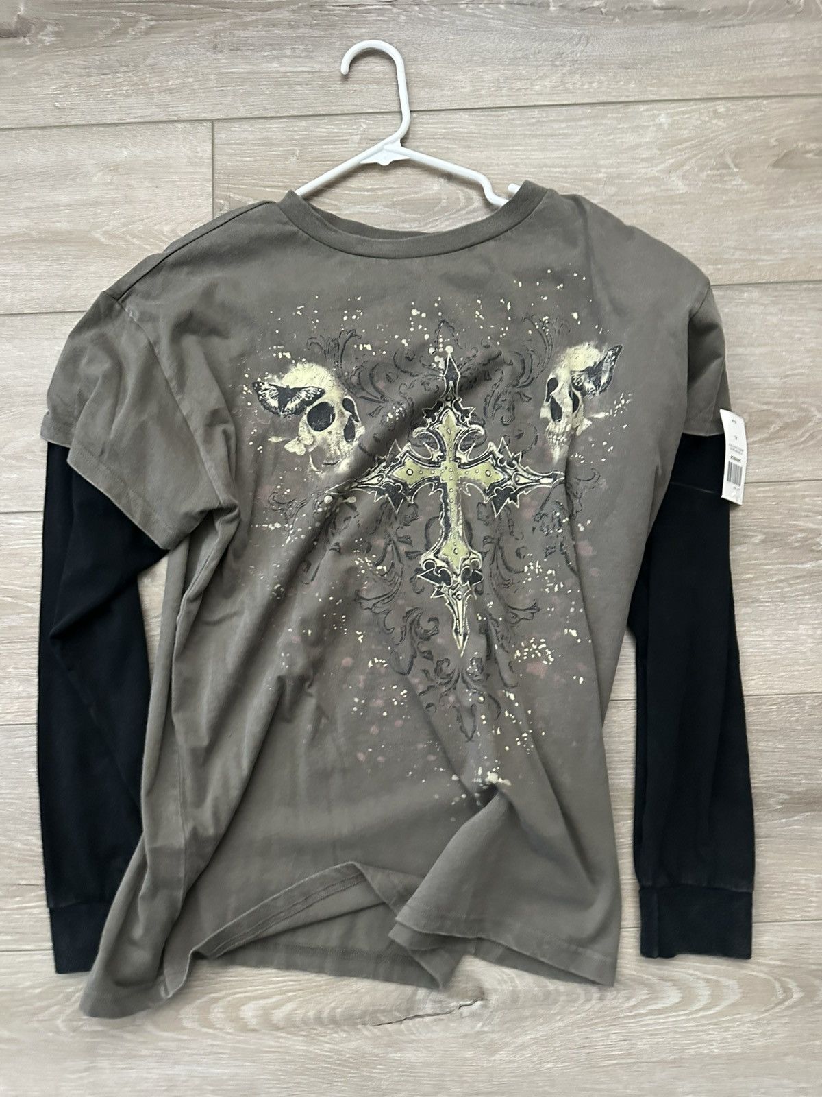 Hot Topic Grunge long sleeve tee Size US XL / EU 56 / 4 - 1 Thumbnail