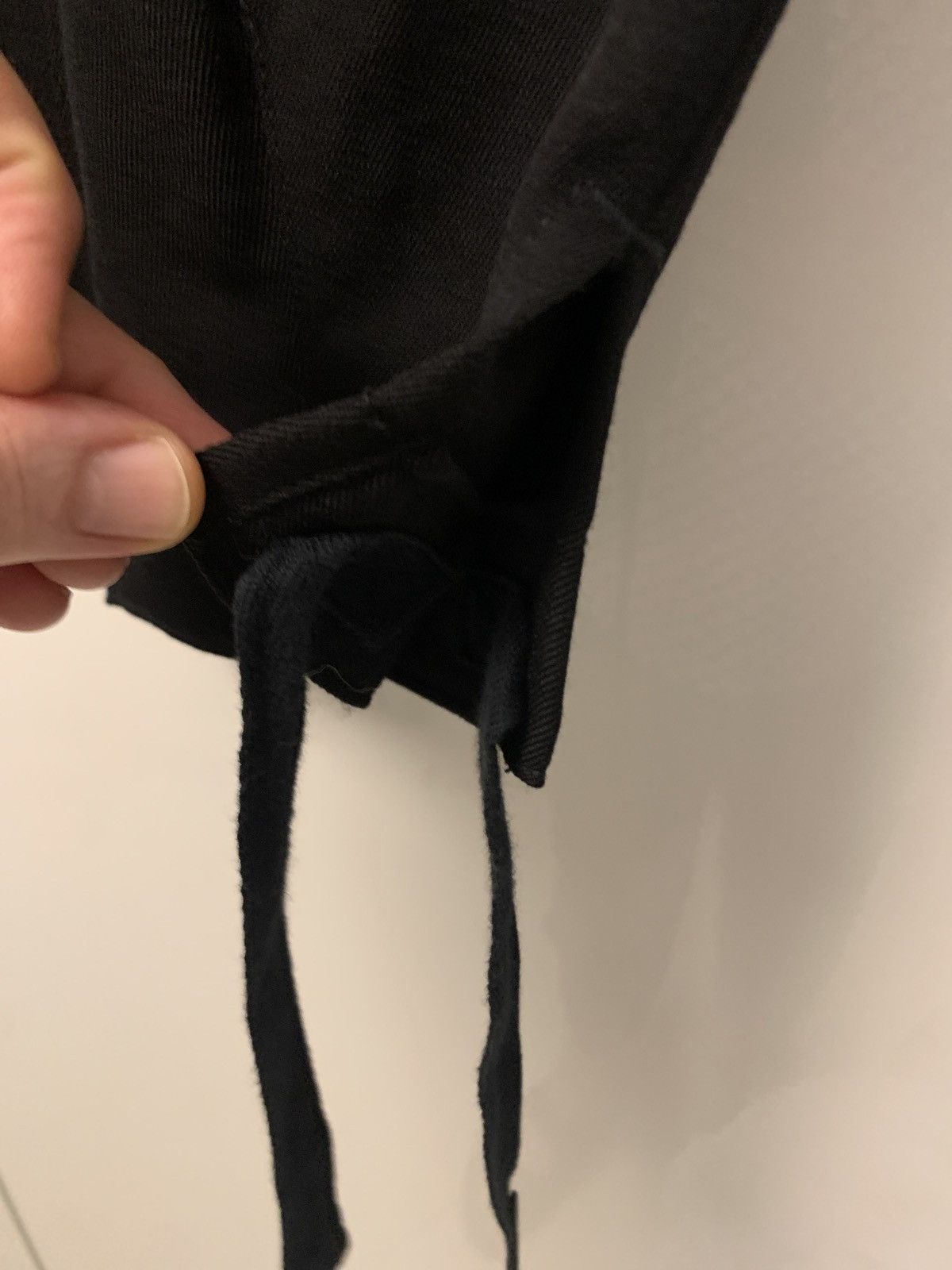 Comme des Garcons Homme Plus Black wide legs pants Size US 36 / EU 52 - 3 Thumbnail