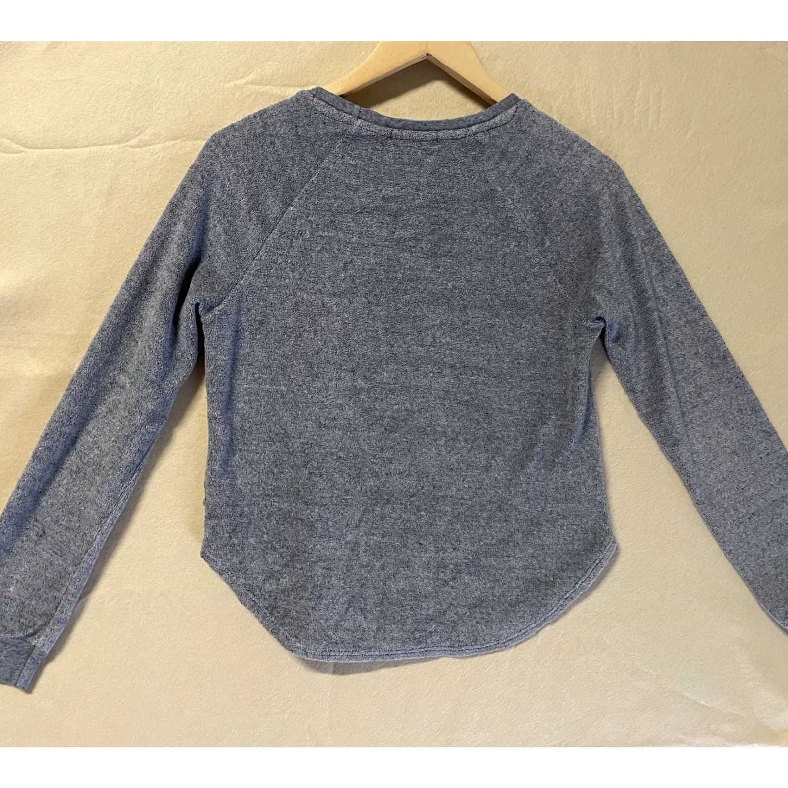 Marine Layer Marine Layer Sweater Women XS Pullover Knit Long Sleeve Round Neck Blue Cotton Blend Casual Travel 80s Vintage Look Size XS / US 0-2 / IT 36-38 - 2 Thumbnail