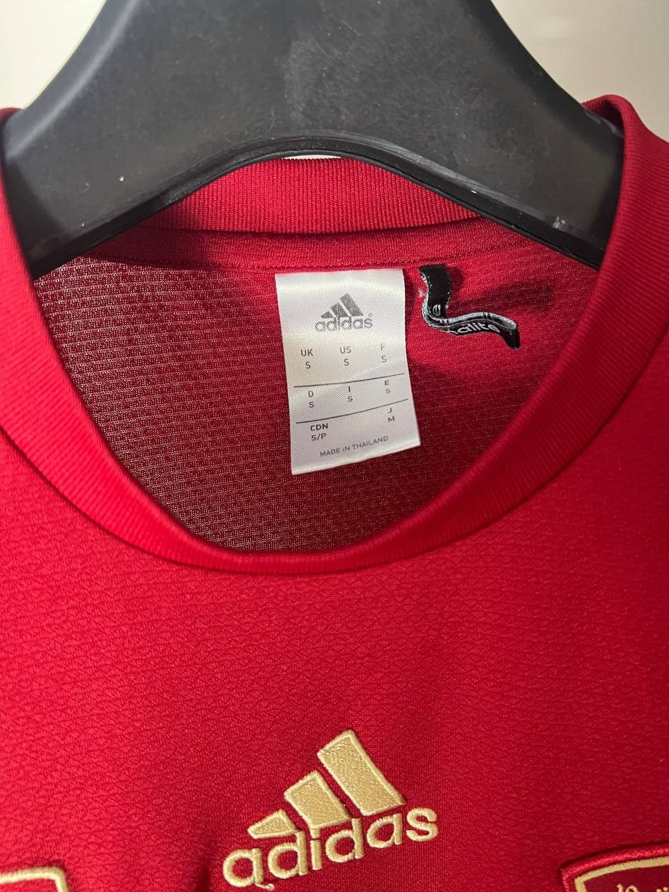 Adidas VINTAGE ADIDAS SPAIN RETRO SOCCER JERSEY MADRID BARCRLONA Size US S / EU 44-46 / 1 - 5 Thumbnail