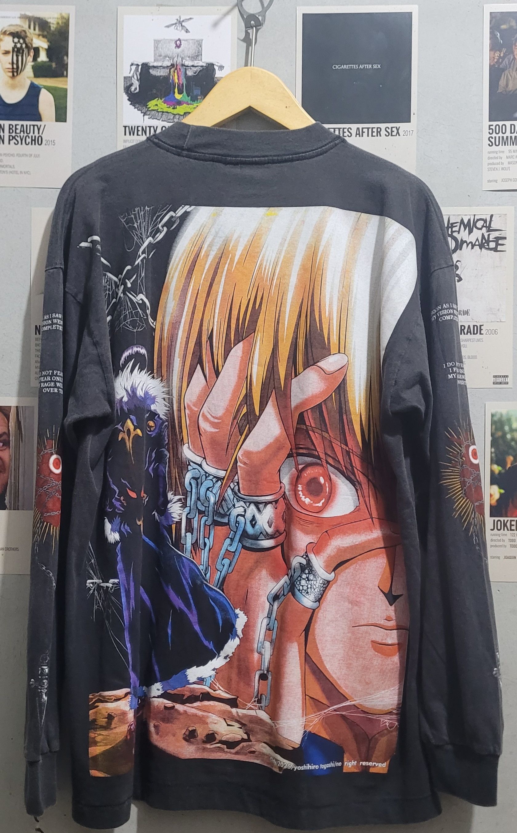 Anime HxH Kurapika The Red Eyes VS Members Genei Ryodan Size US XL / EU 56 / 4 - 2 Thumbnail