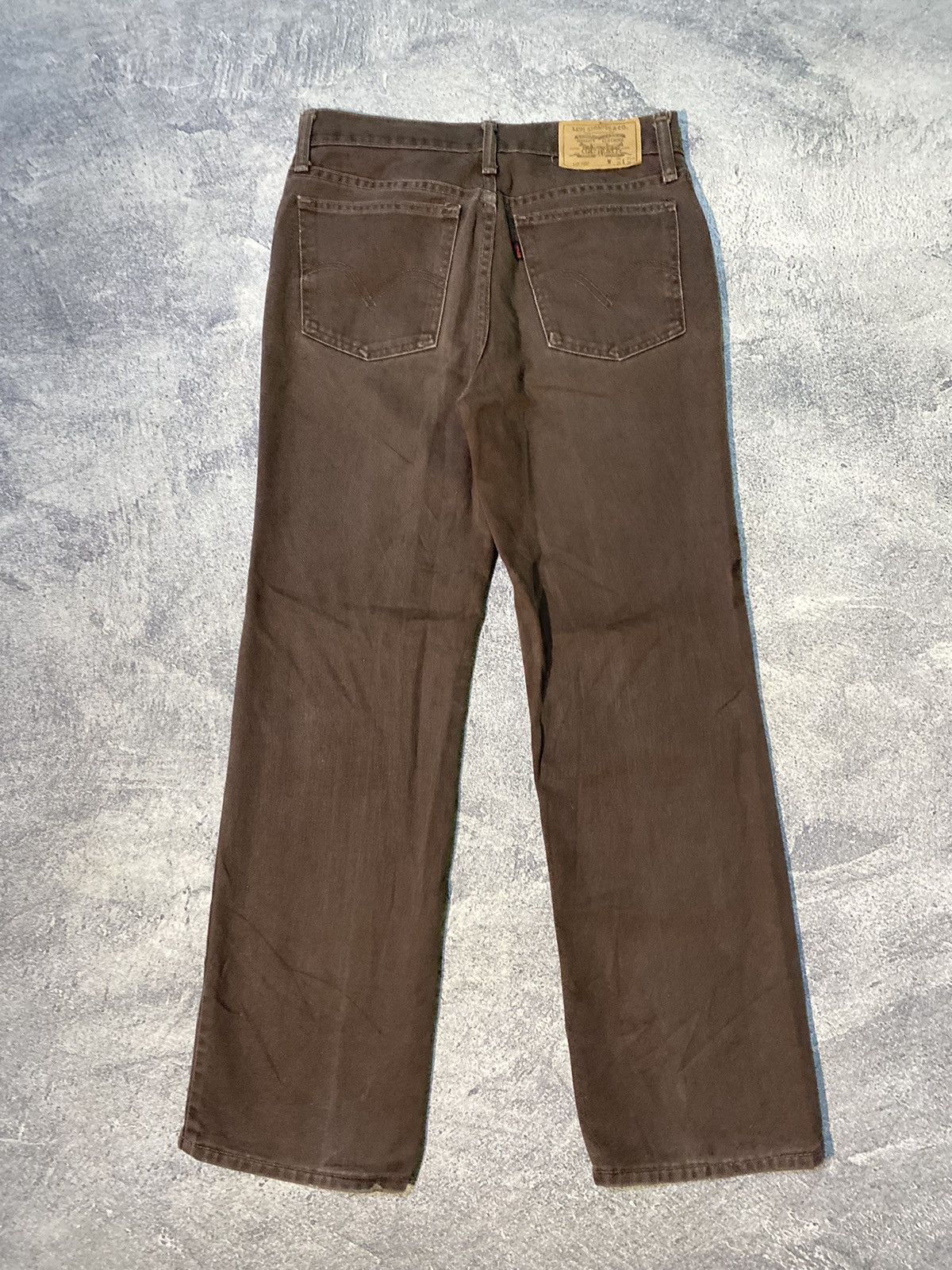 Levi's × Levi's Vintage Clothing × Vintage Vintage jeans levis 535 dark brown Size US 27 - 2 Thumbnail