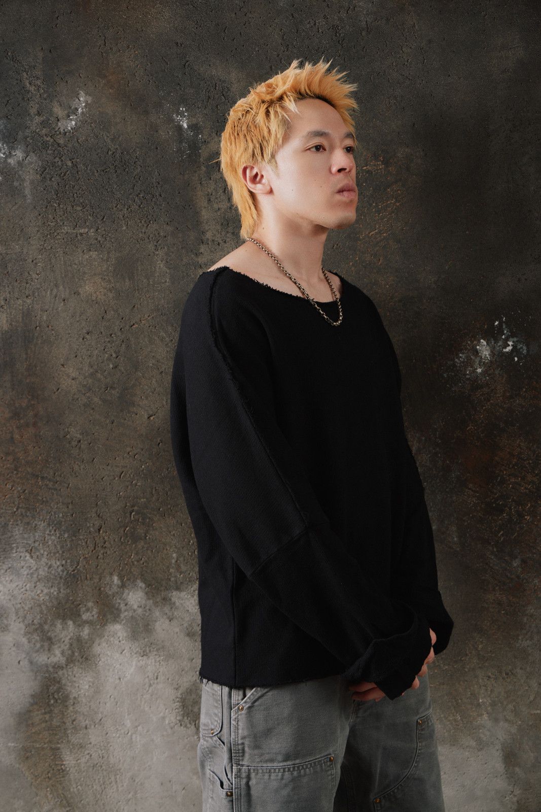 Silent By Damir Doma SILENT by Damir Doma Raw Hem Deconstructed Sweatshirt Size US M / EU 48-50 / 2 - 4 Thumbnail