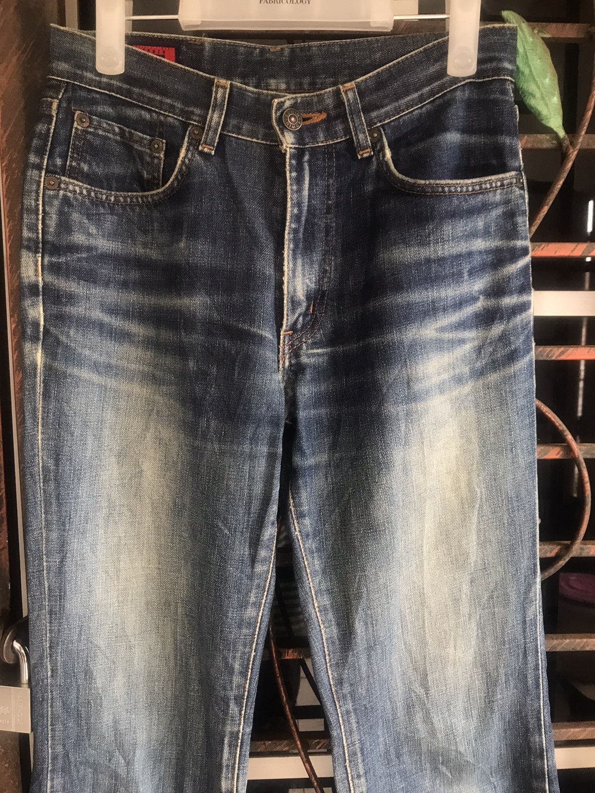 If Six Was Nine Edwin Miss 503 Flared Distressed Size US 28 / EU 44 - 6 Thumbnail