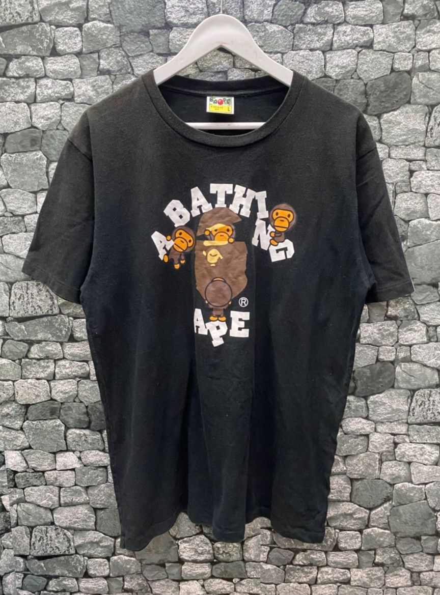 💥Best Offer💥Vintage A Bathing Ape x Baby Milo Tshirt