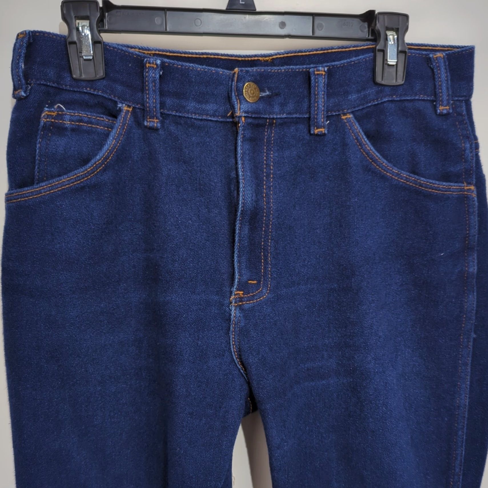 Vintage VINTAGE Key Jeans 32x30 Denim Blue Straight Leg 90s USA Made Jeans Mens Regular Pant Blue Size US 32 / EU 48 - 2 Thumbnail