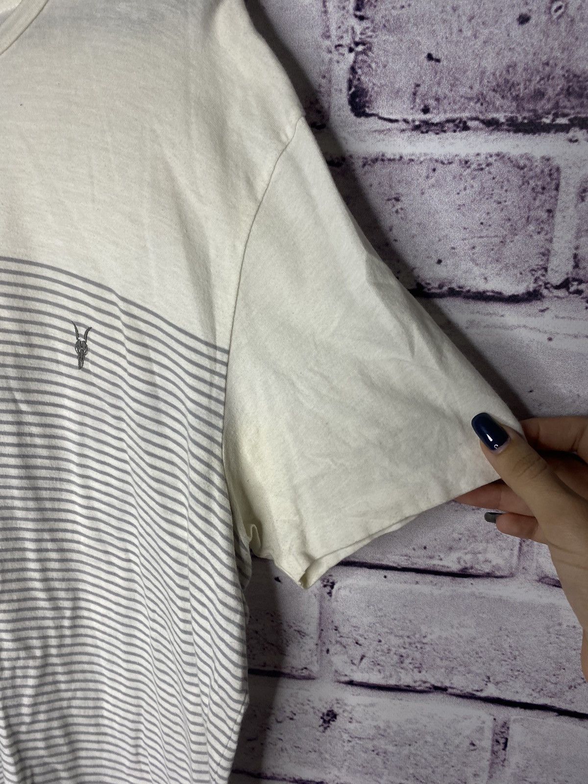 Allsaints Men's Japanese brand tee small logo Allsaints T-shirt Size US L / EU 52-54 / 3 - 2 Thumbnail