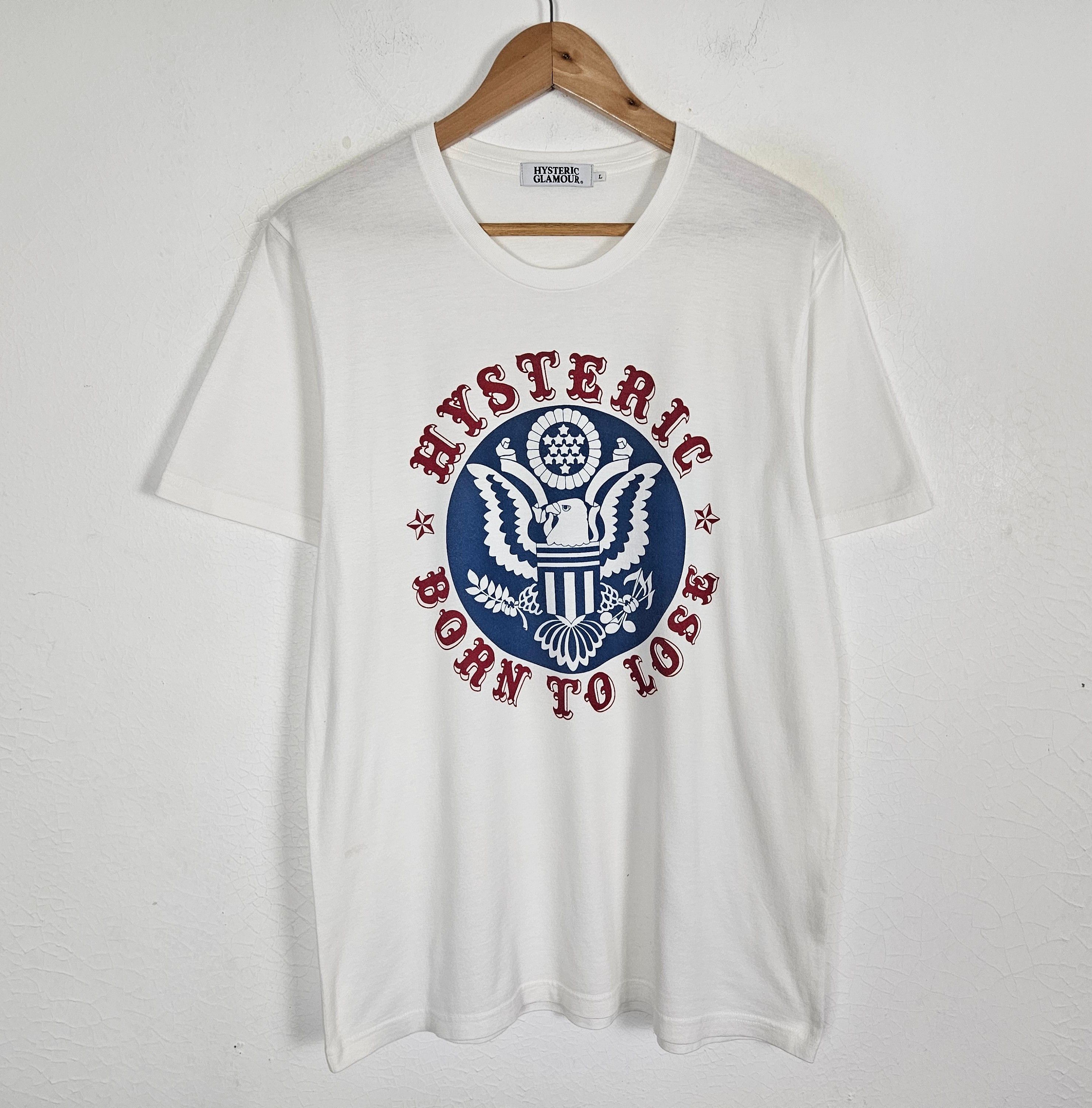 Hysteric Glamour Hysteric Glamour Born to Lose shirt Size US L / EU 52-54 / 3 - 2 Thumbnail