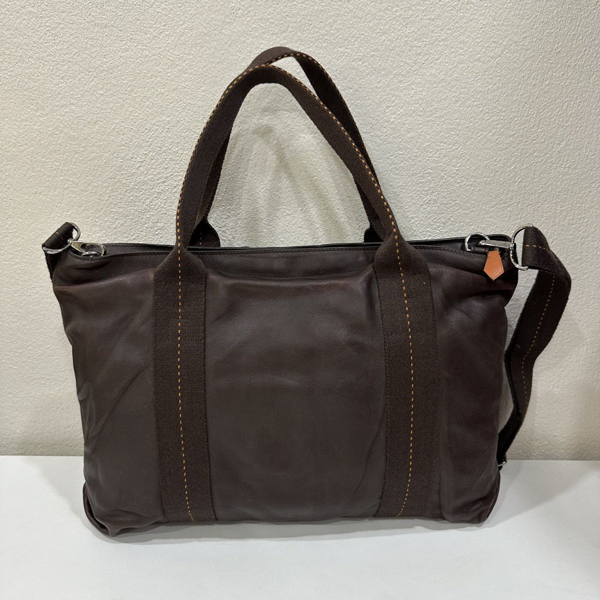 Hermes ‼️LASTDROP‼️ HERMES CARAVAN HORIZONTAL PM TWO WAY LEATHER BAG Size ONE SIZE - 3 Thumbnail