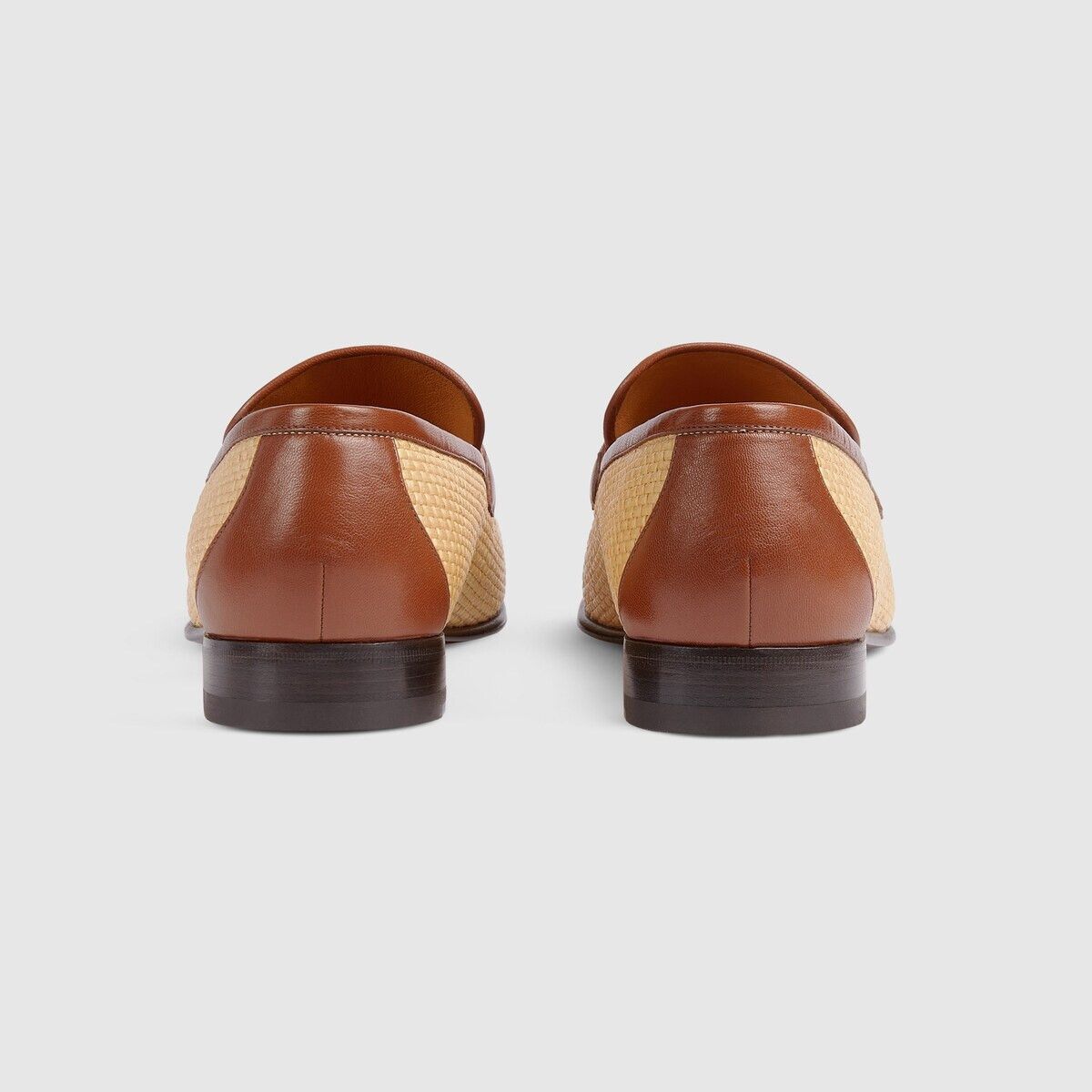 Gucci o1s1wg110125 Horsebit Loafers in Beige/Brown Size US 7.5 / EU 40-41 - 4 Thumbnail