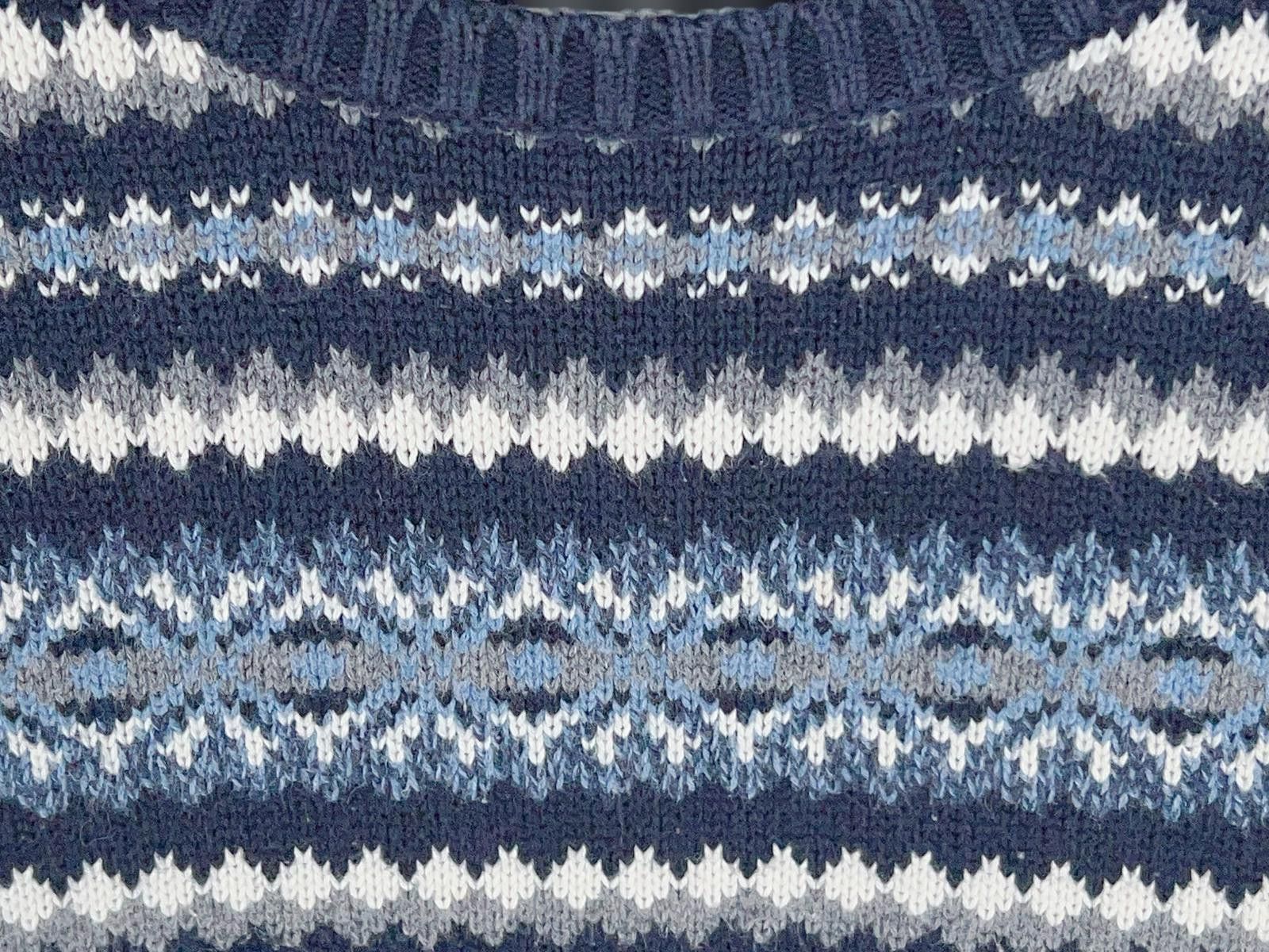 Tommy Hilfiger 90s Tommy Hilfiger Nordic Knit Pullover Sweater L Size L / US 10 / IT 46 - 6 Thumbnail