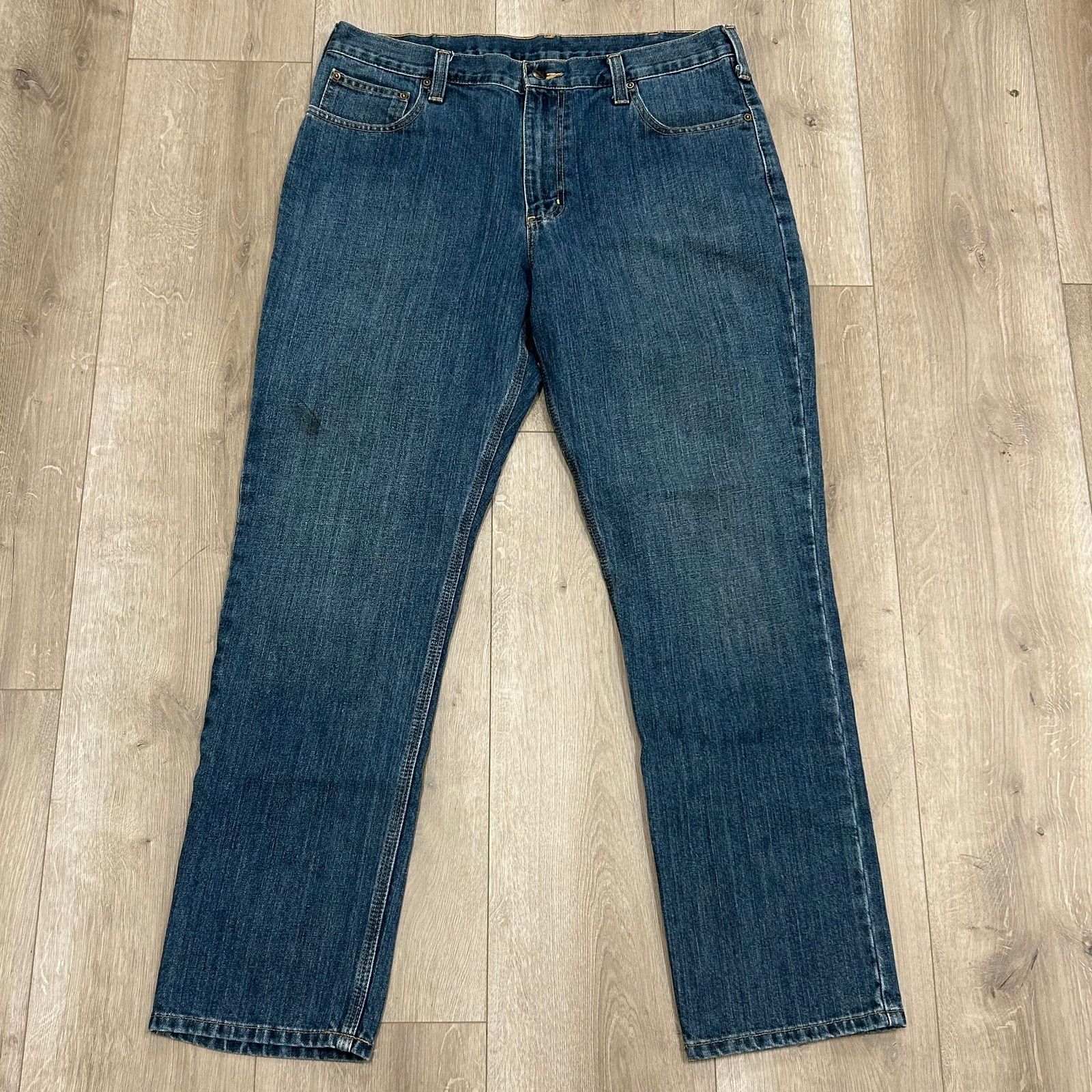 Carhartt Carhartt Light Wash Straight Leg Denim Jeans Pants 36x31 B1 Size US 36 / EU 52 - 1 Thumbnail