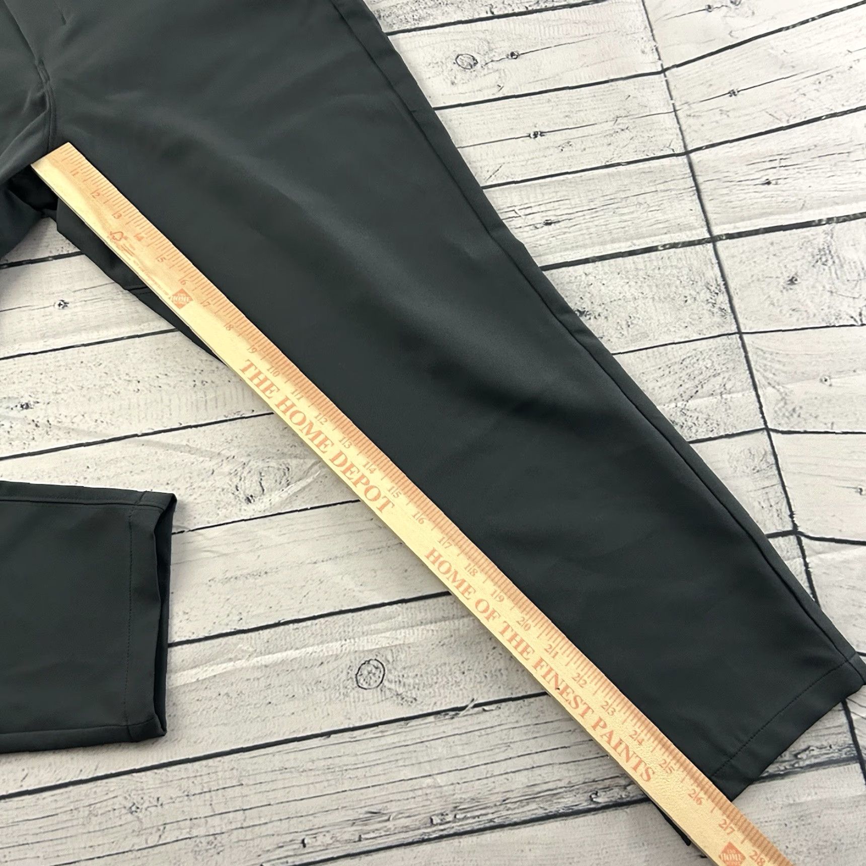 Vintage & Collar Slim Flat Front Pants Men's 34x27 Gray Shirt Pants Flat Front Slim 34 27 Gray Men 34x27 Size US 34 / EU 50 - 4 Thumbnail