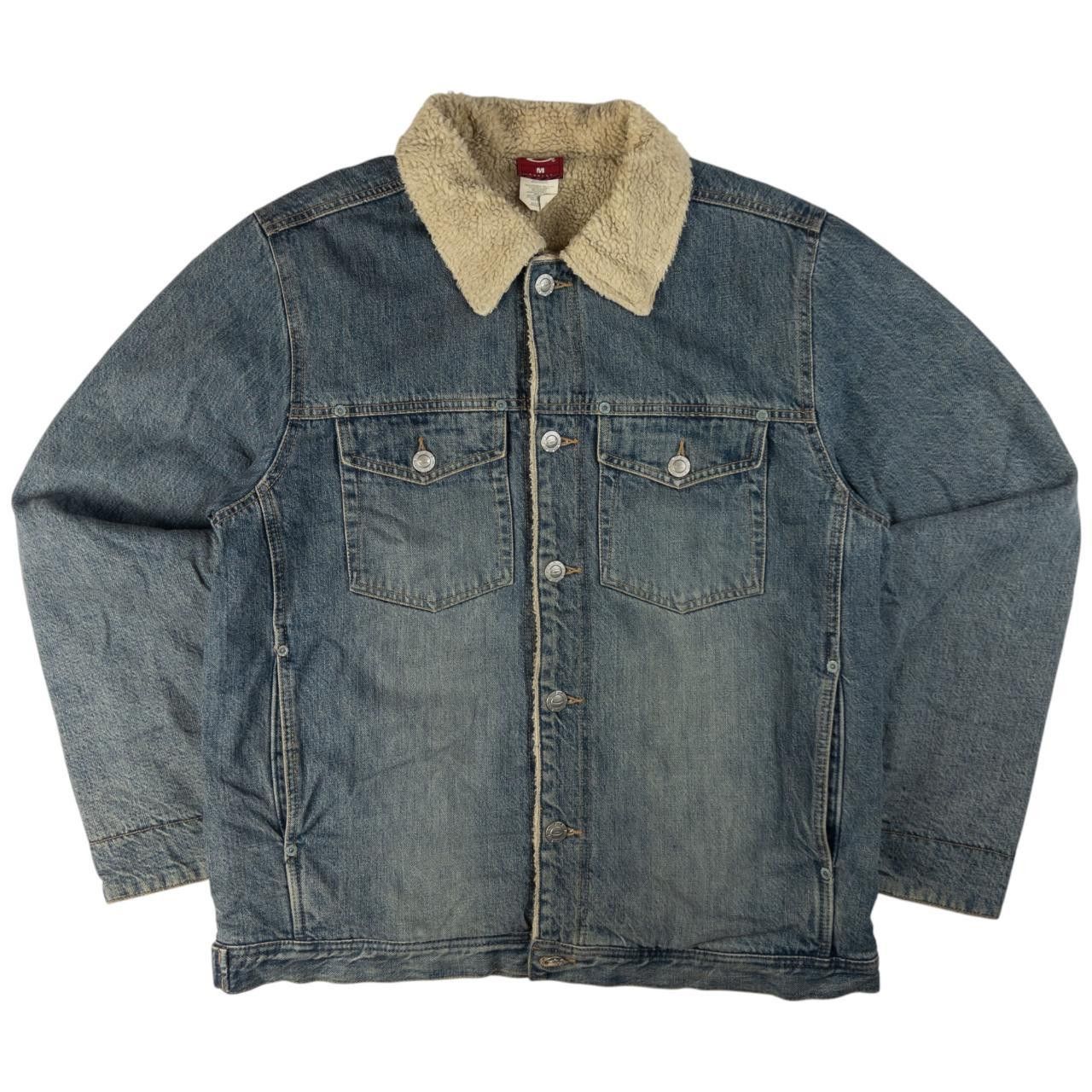 Oakley Vintage Oakley Sherpa Fleece Lined Denim Jacket Size M Size US M / EU 48-50 / 2 - 1 Thumbnail