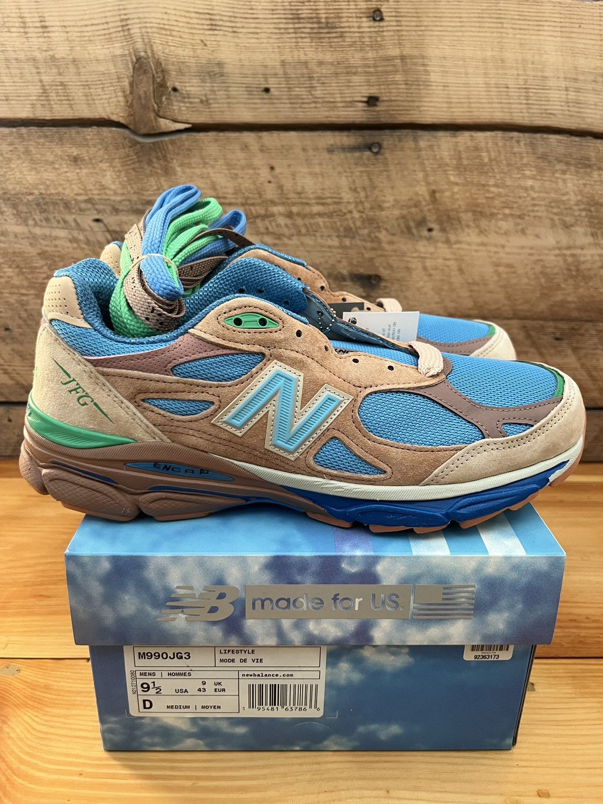 New Balance New Balance x Joe Fresh Goods 990v3 MIUSA Outside Clothes Size US 9.5 / EU 42-43 - 1 Thumbnail