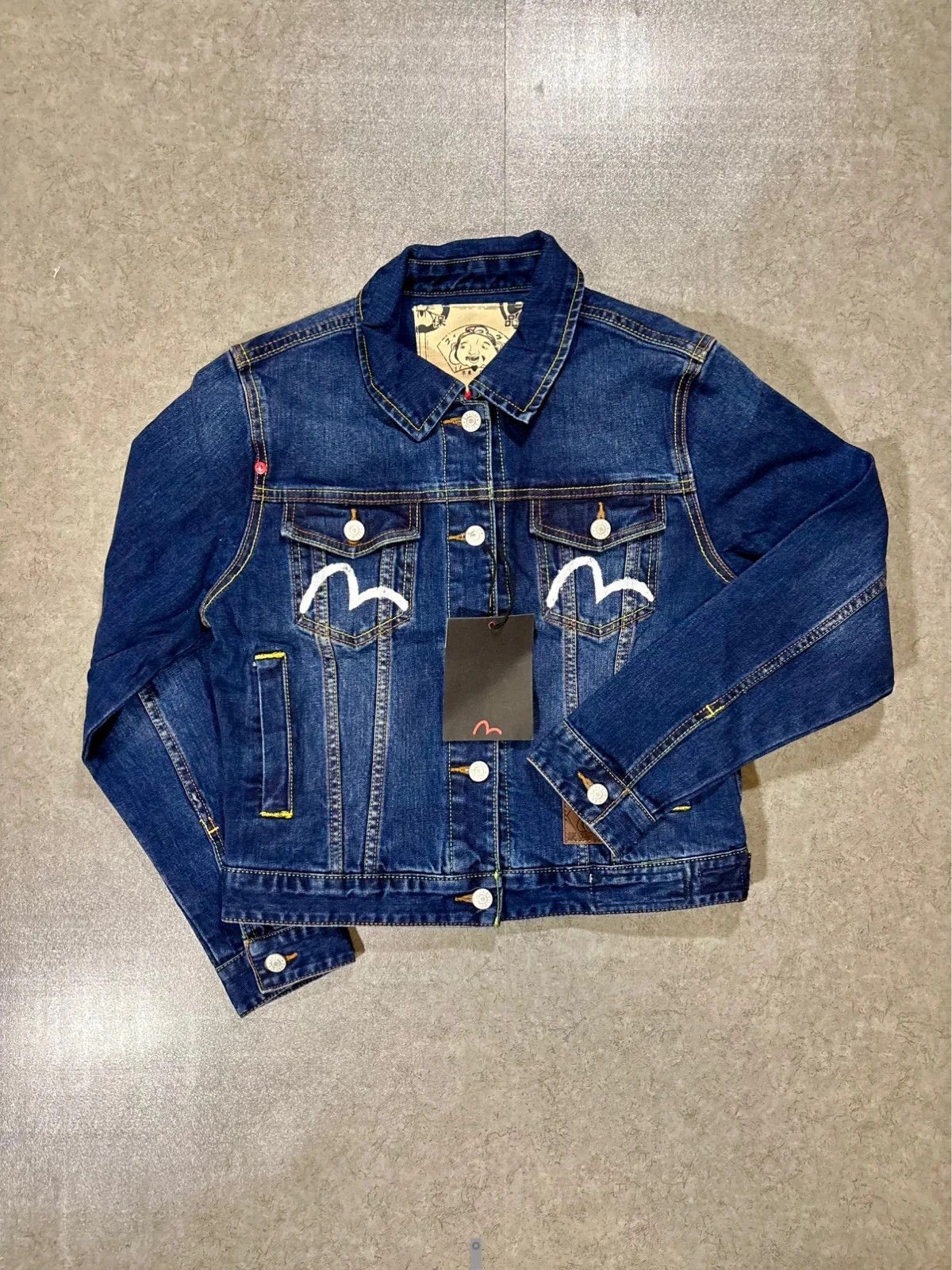 Japanese Brand Evisu daicock denim jacket Size S / US 4 / IT 40 - 2 Thumbnail