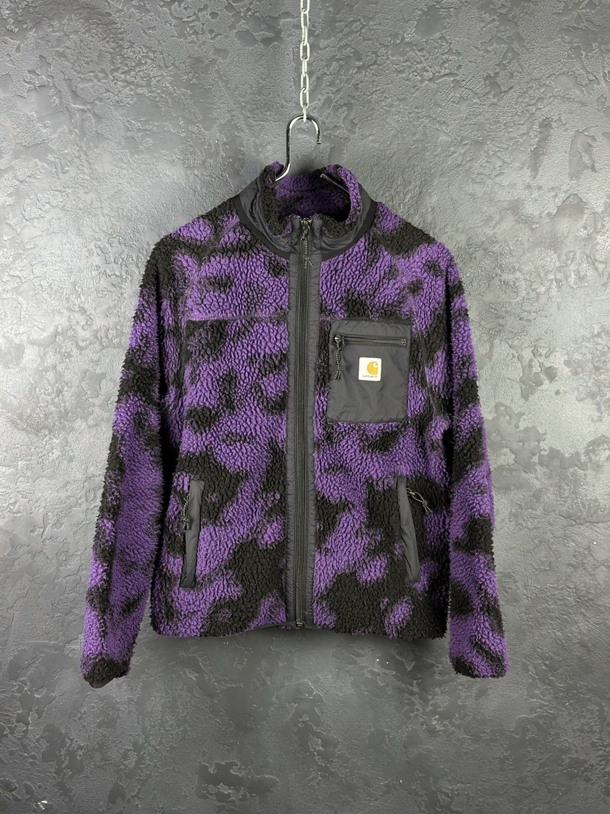 Carhartt Carhartt Work In Progress Prentis Liner Purple Camo Fleece Size US XS / EU 42 / 0 - 1 Thumbnail